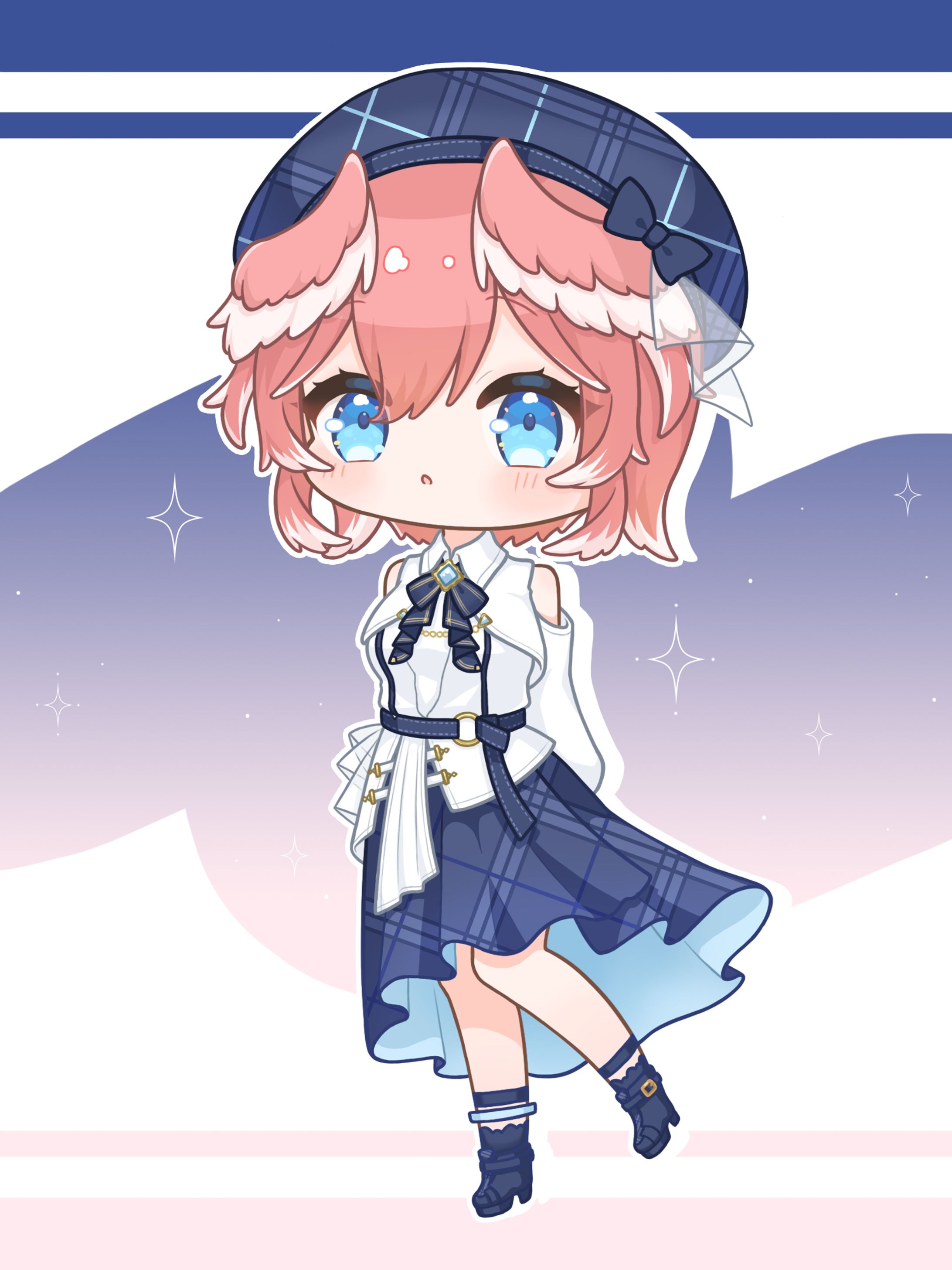 〔二次創作〕Blue Journey衣装のルイねぇ-1