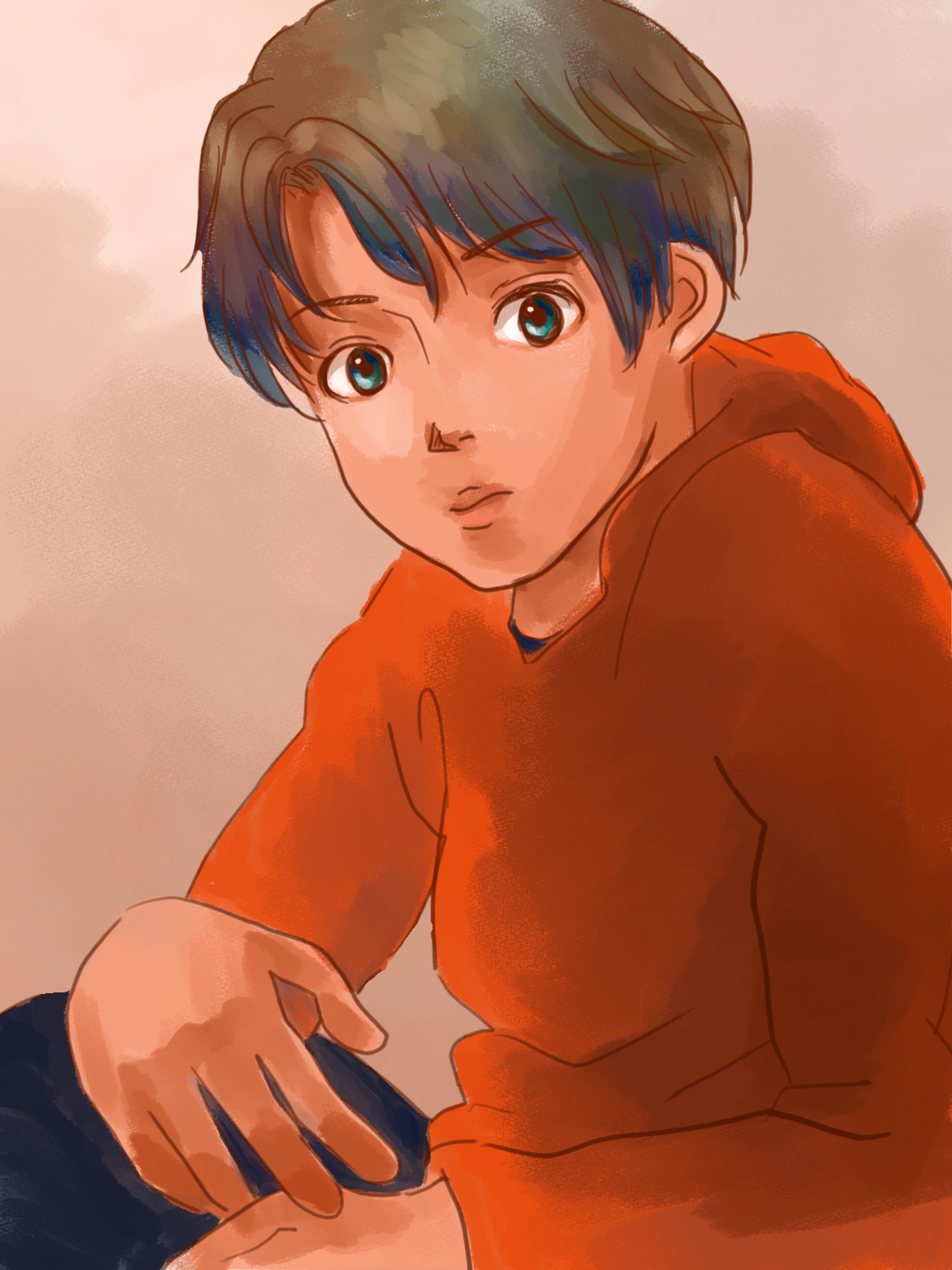 気づいた男の子-1
