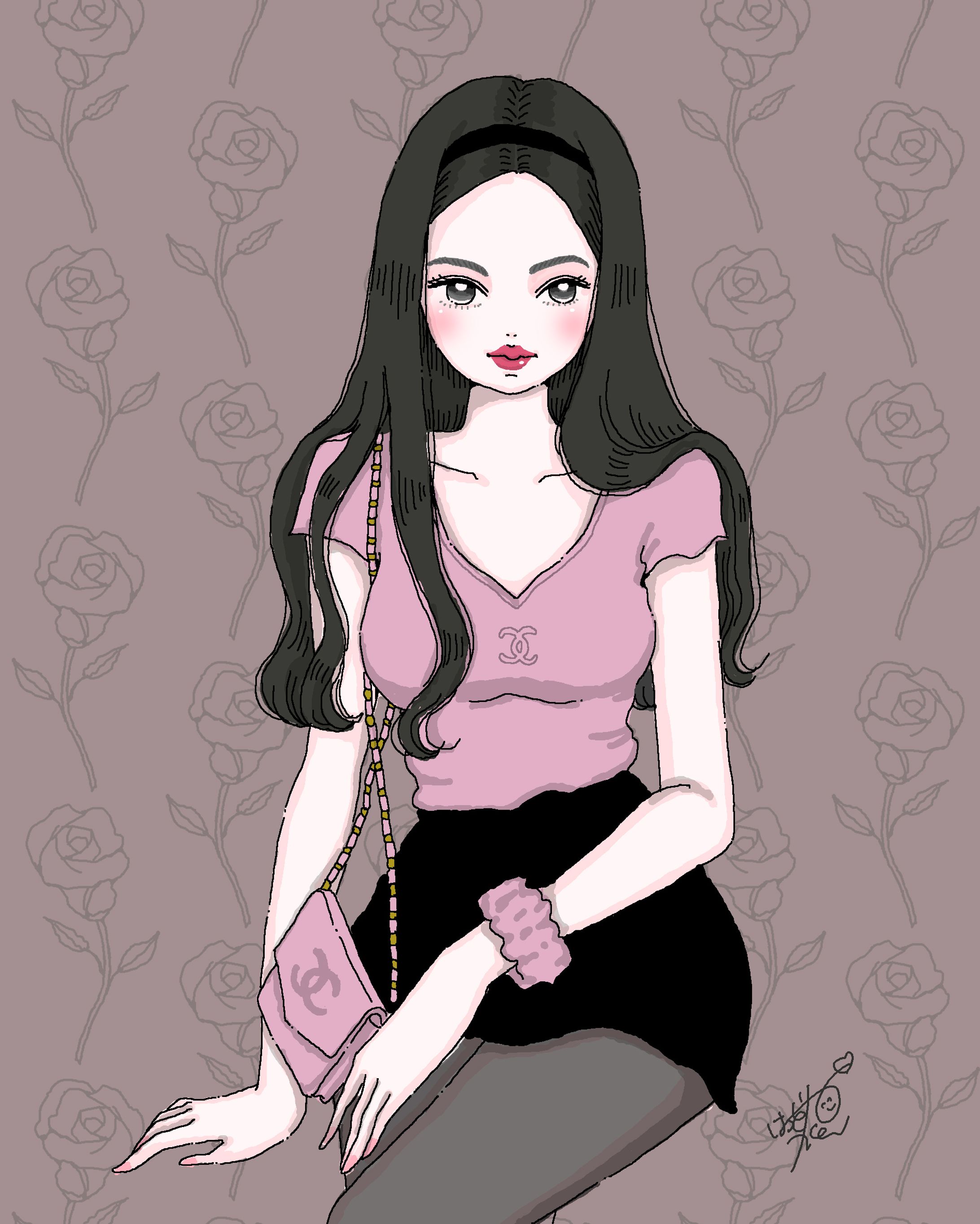 K-POP GIRLS (fan art)-1