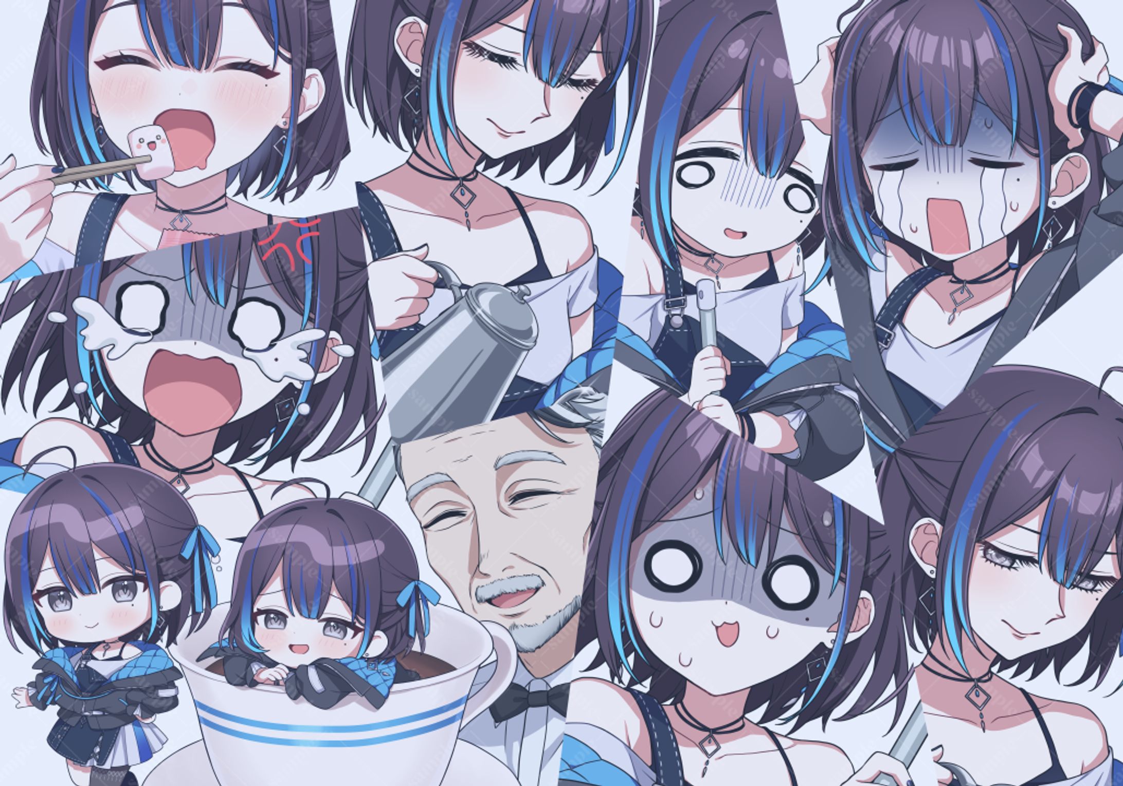 悠針れい様　活動用イラスト-1