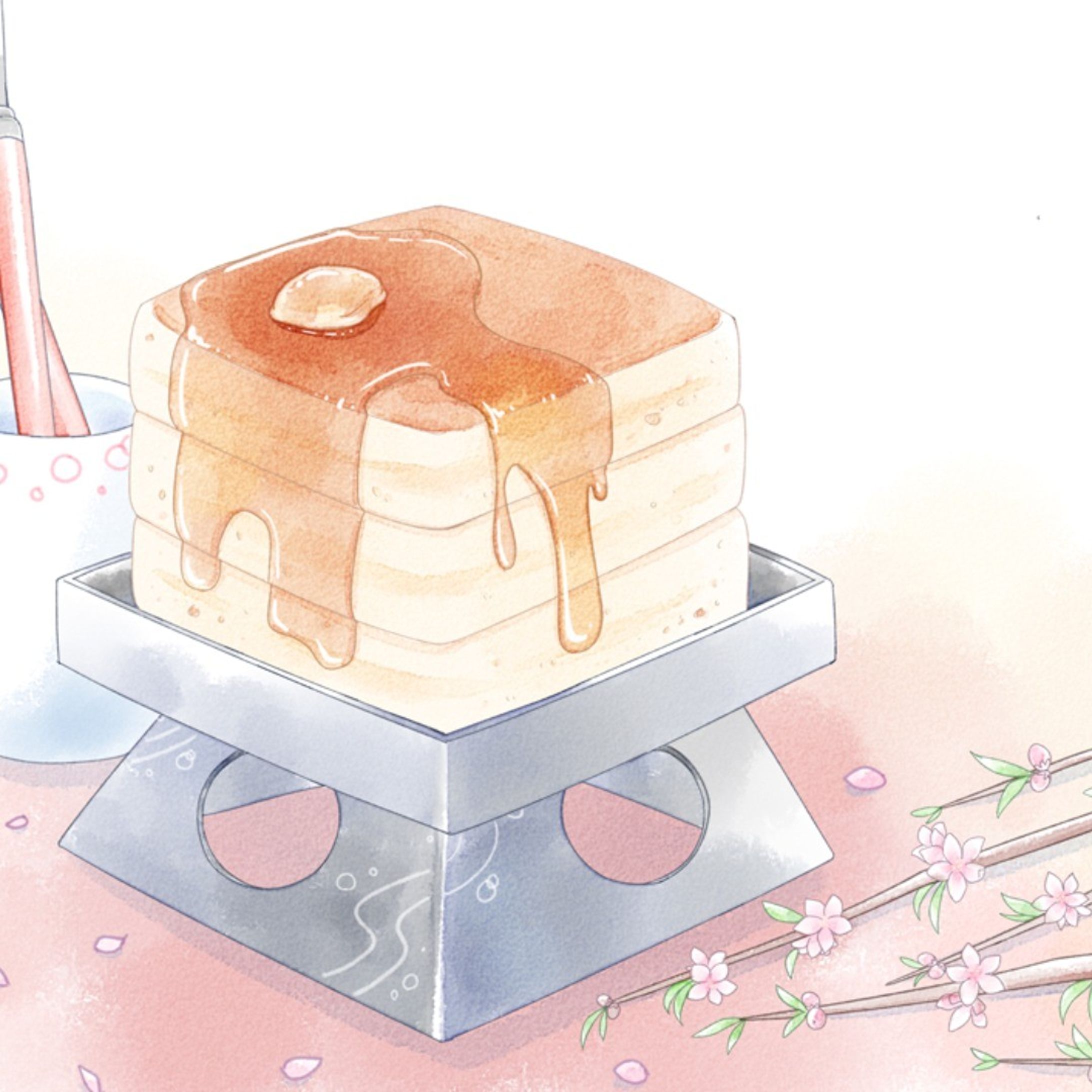 ひな祭りっぽく、ひし餅風ホットケーキ。ホットケーキが食べたい。

#illust #illustration #sketch #drawing #artwork #art #foodillust
#イラスト #イラストレーション #食べ物イラスト #スイーツイラスト #イラストグラム #スケッチ #ドローイング #sai #絵が好きな人と繋がりたい  #ホットケーキ #桃の節句 #桃の花-1