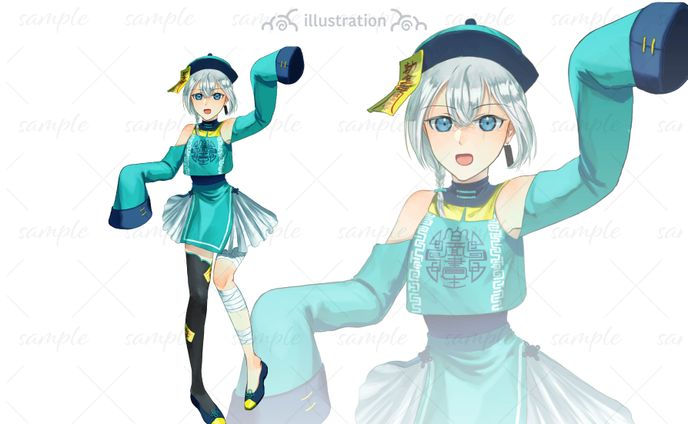 IRIAM用立ち絵-白面書生様