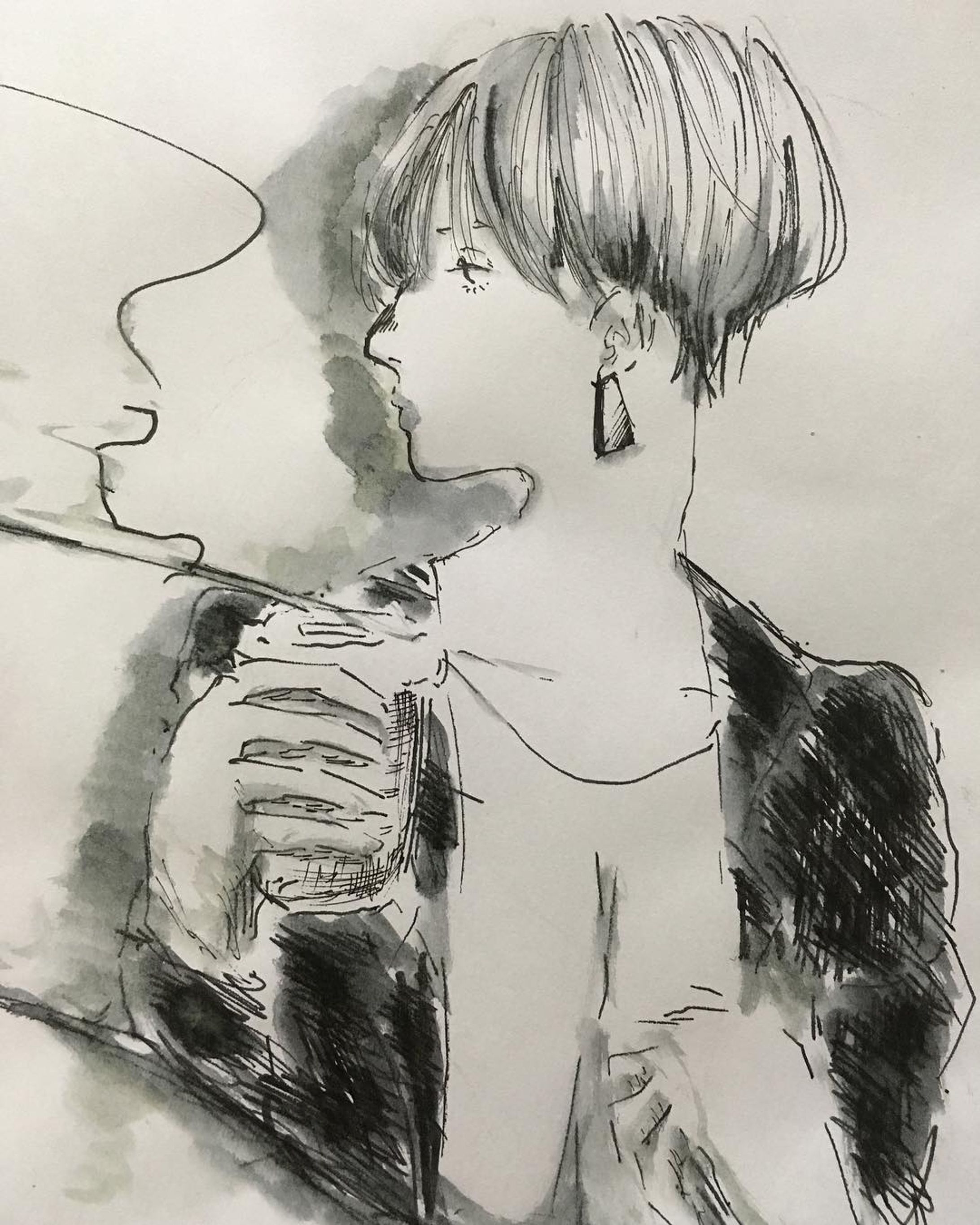 #アナログイラスト #イラストレーション #イラスト-1