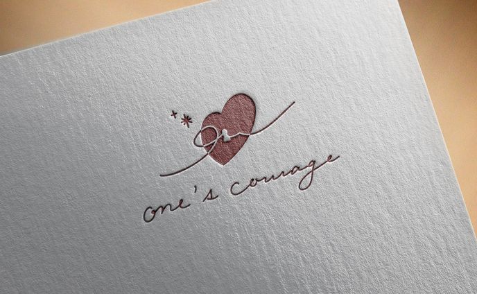 『one's courage』様　ロゴ制作