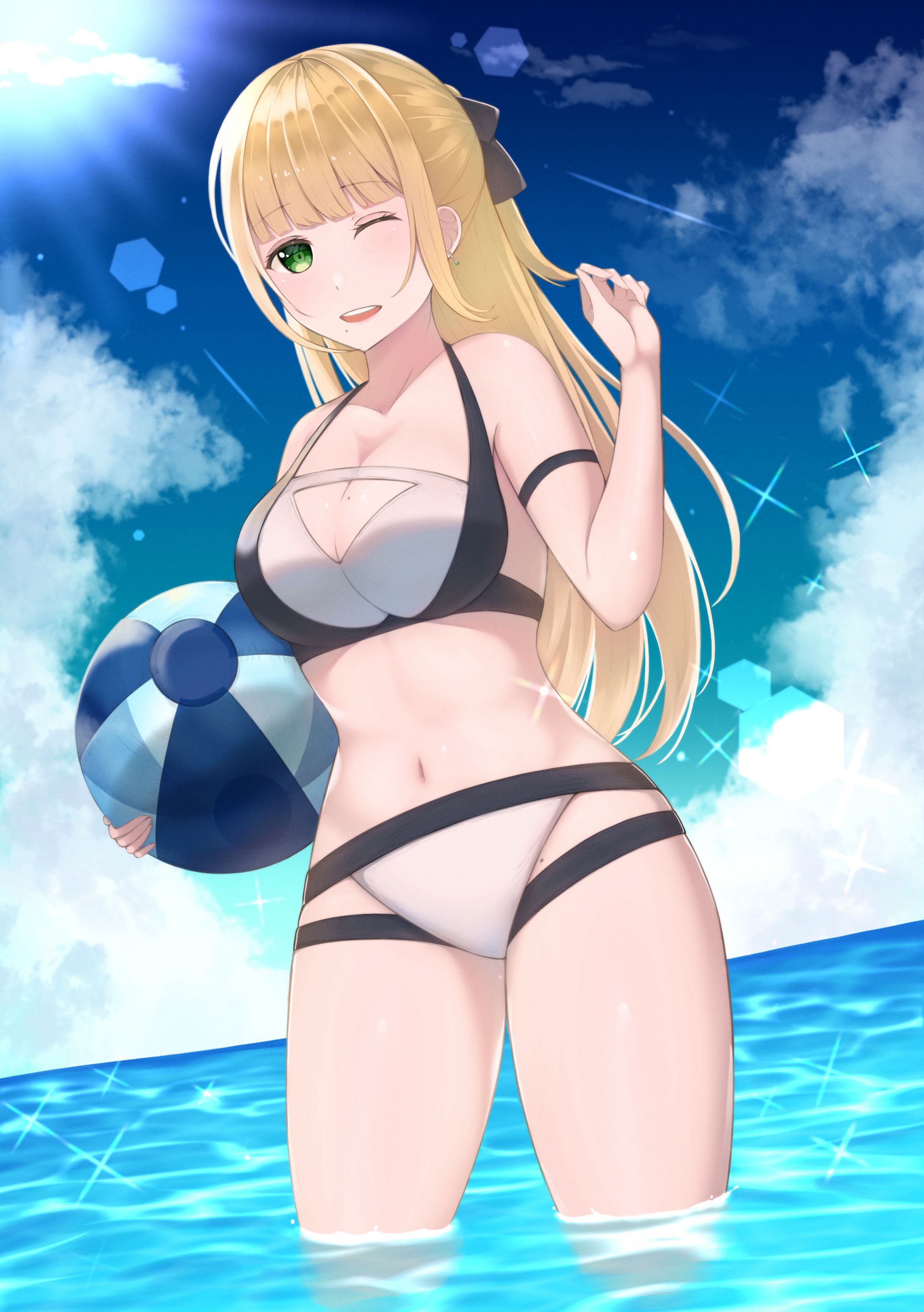 Twitterに投稿した7〜8月の水着イラスト