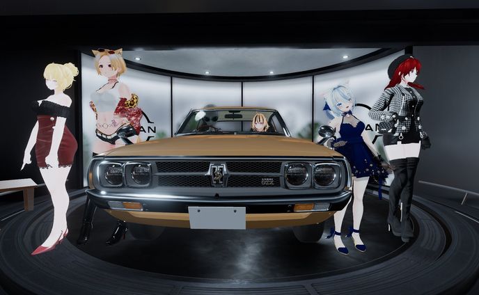 【モデル】日産自動車 VR交通安全ファッションショー