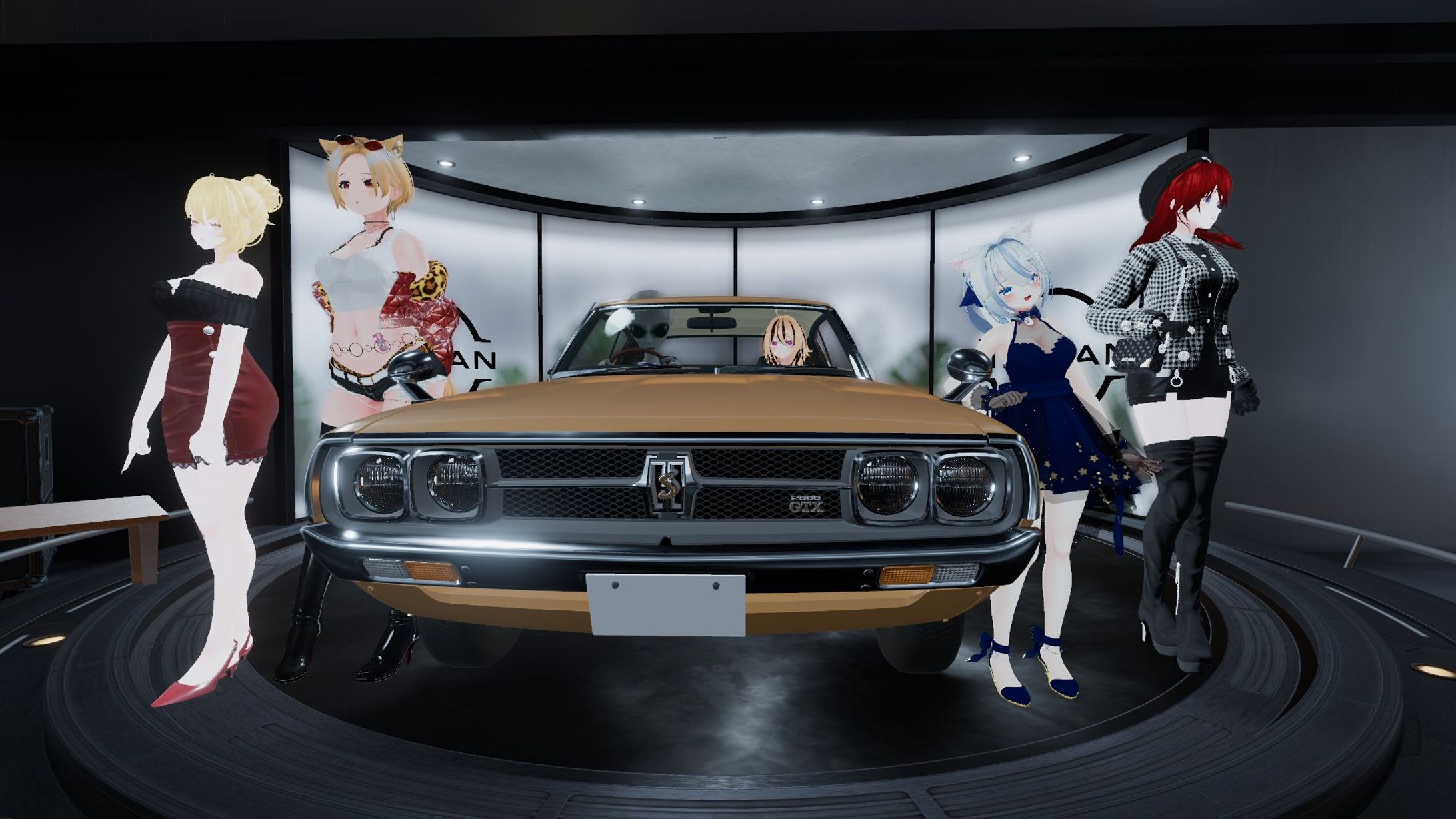 【モデル】日産自動車 VR交通安全ファッションショー-1