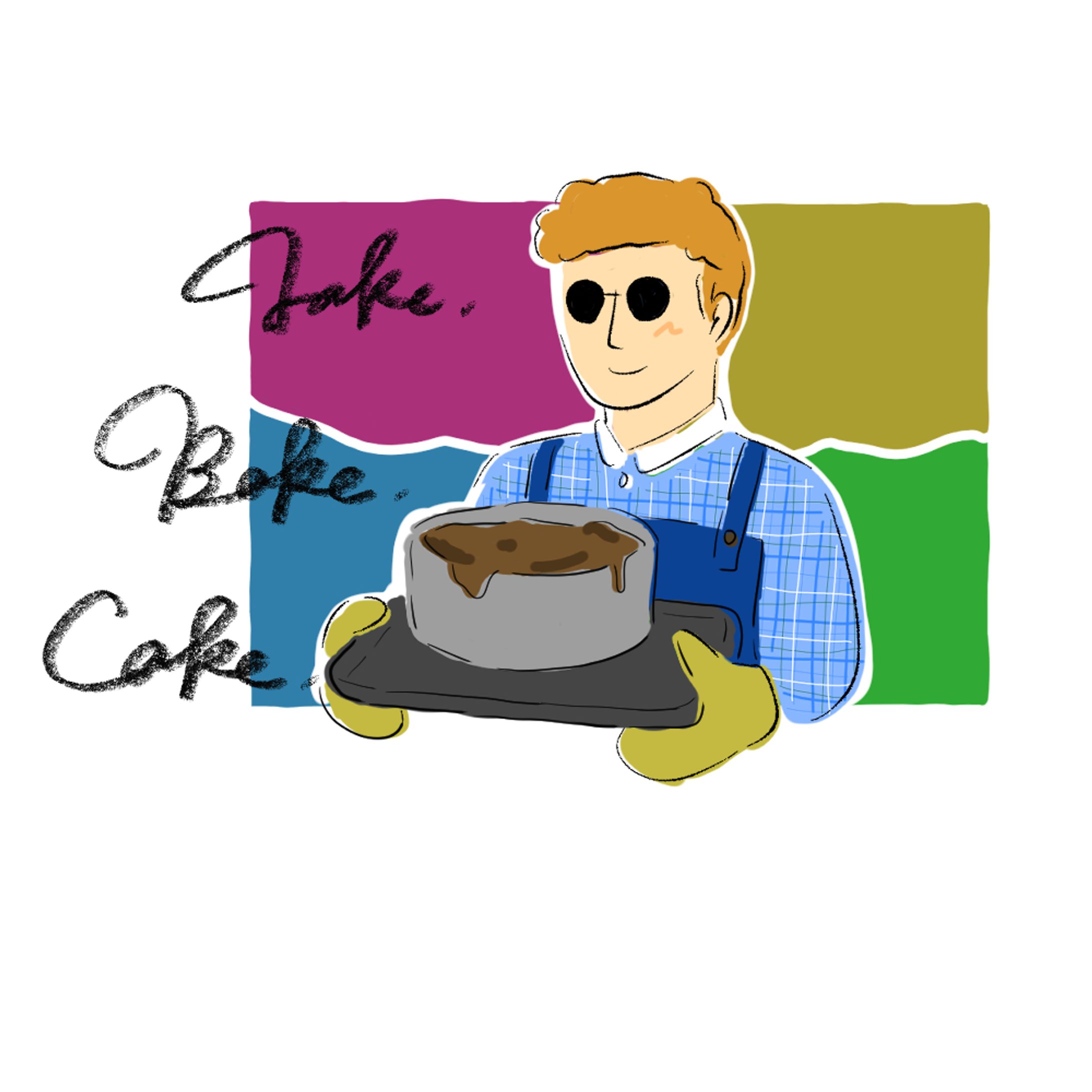【SUZURIグッズデザイン】Jake Bake Cake-1