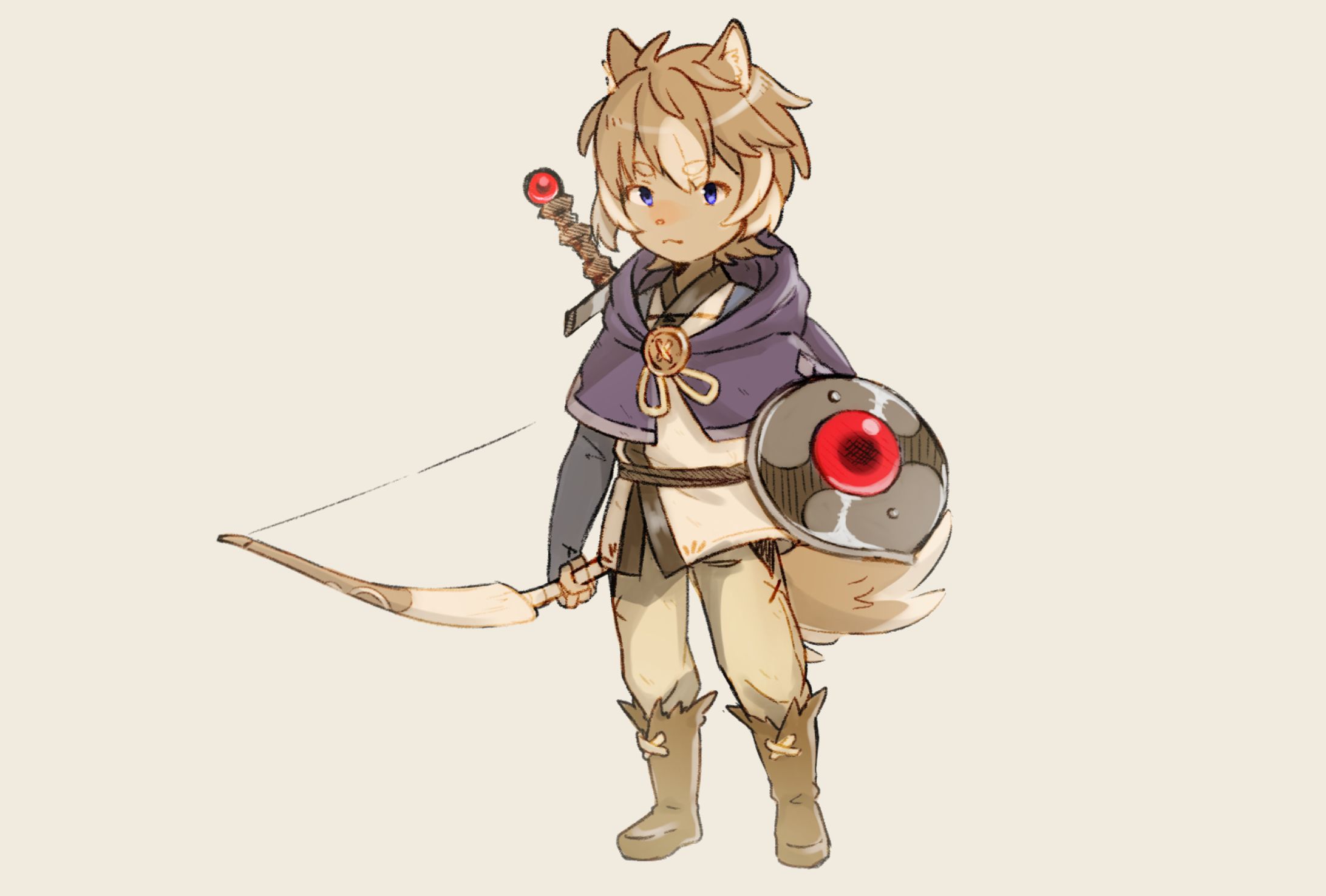 キャラデザ練習作品-1