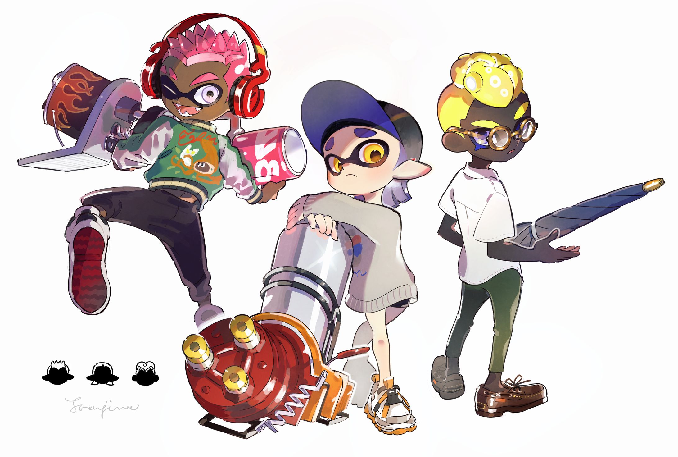 Fan art（splatoon）-1
