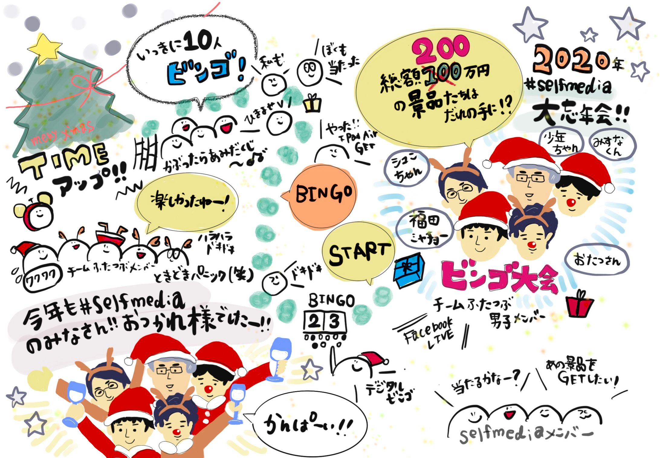 #selfmediaオンラインビンゴ大会-1