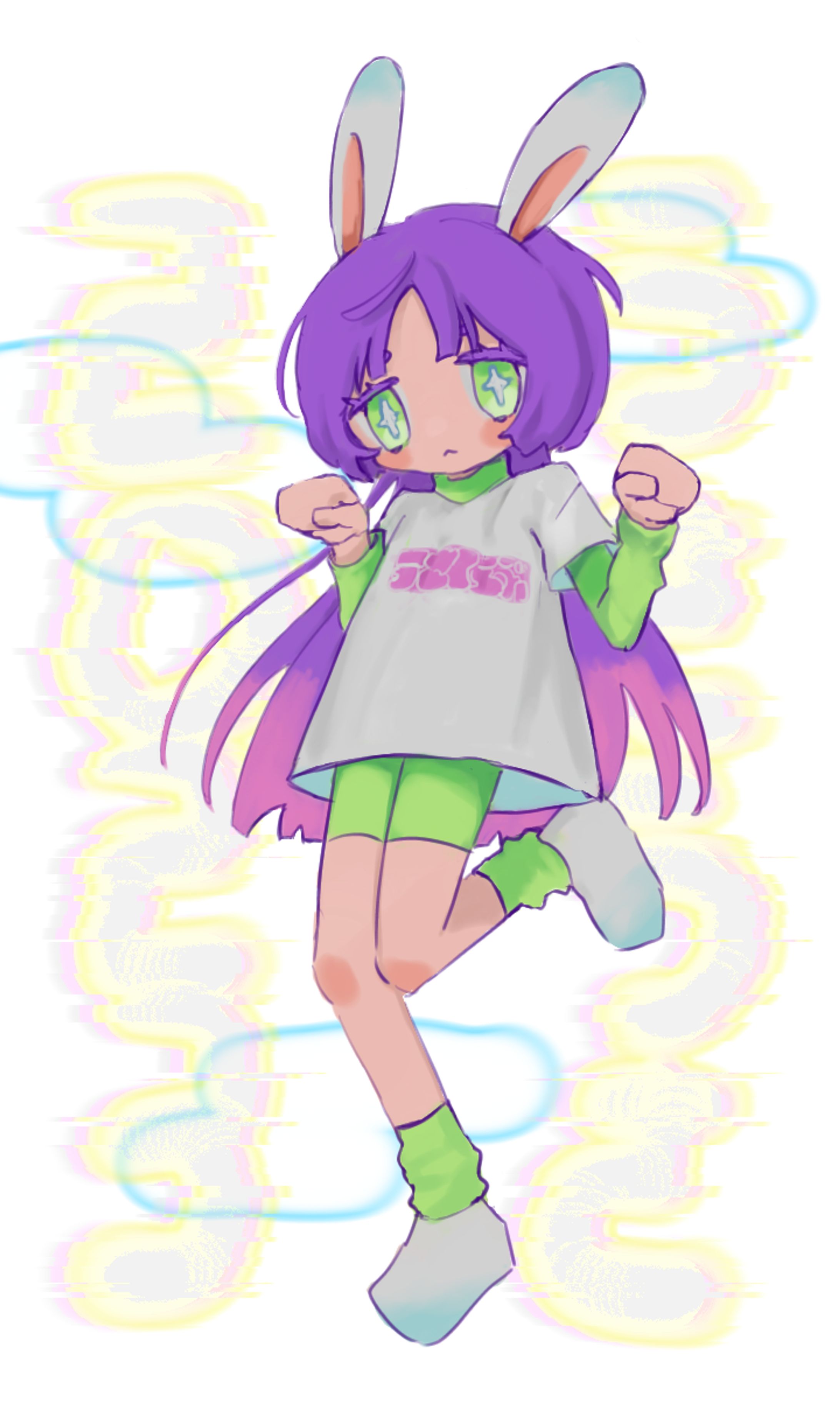 スポーティうさぎ女の子-1