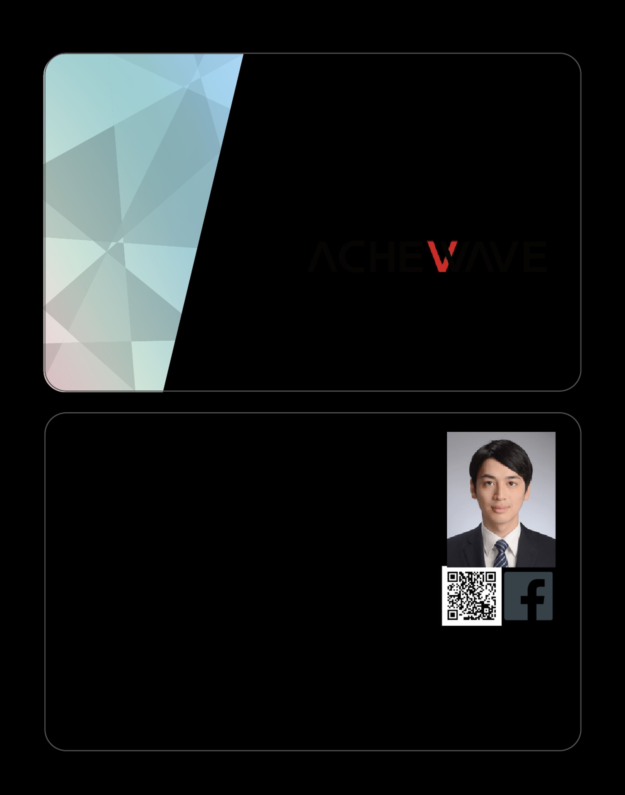 会社社員証カードデザイン-1