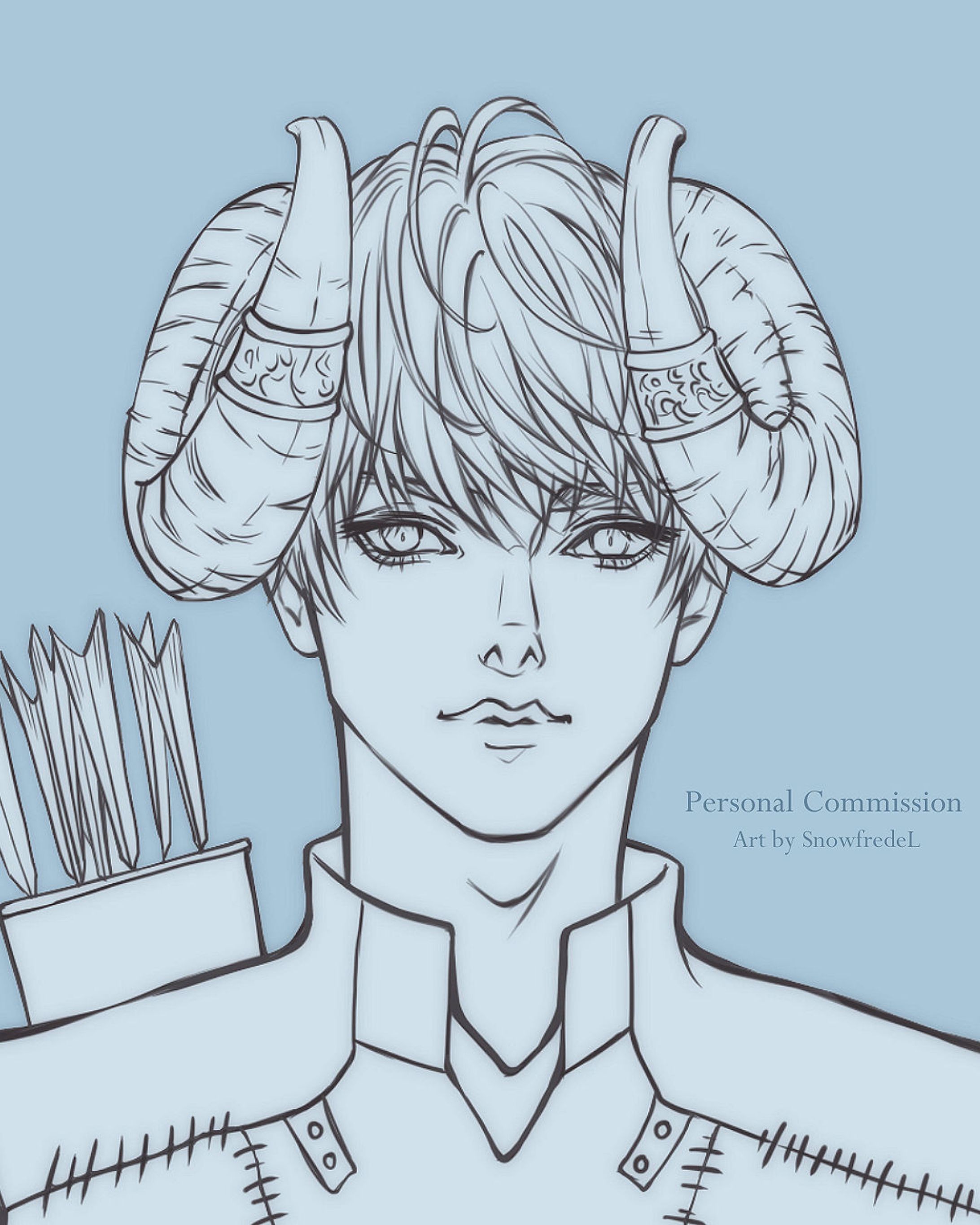 Lineart commission C008-1