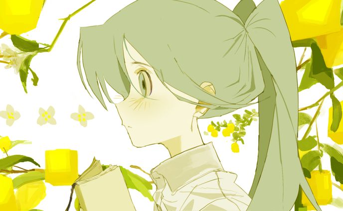 自主制作　初音ミクのイラスト