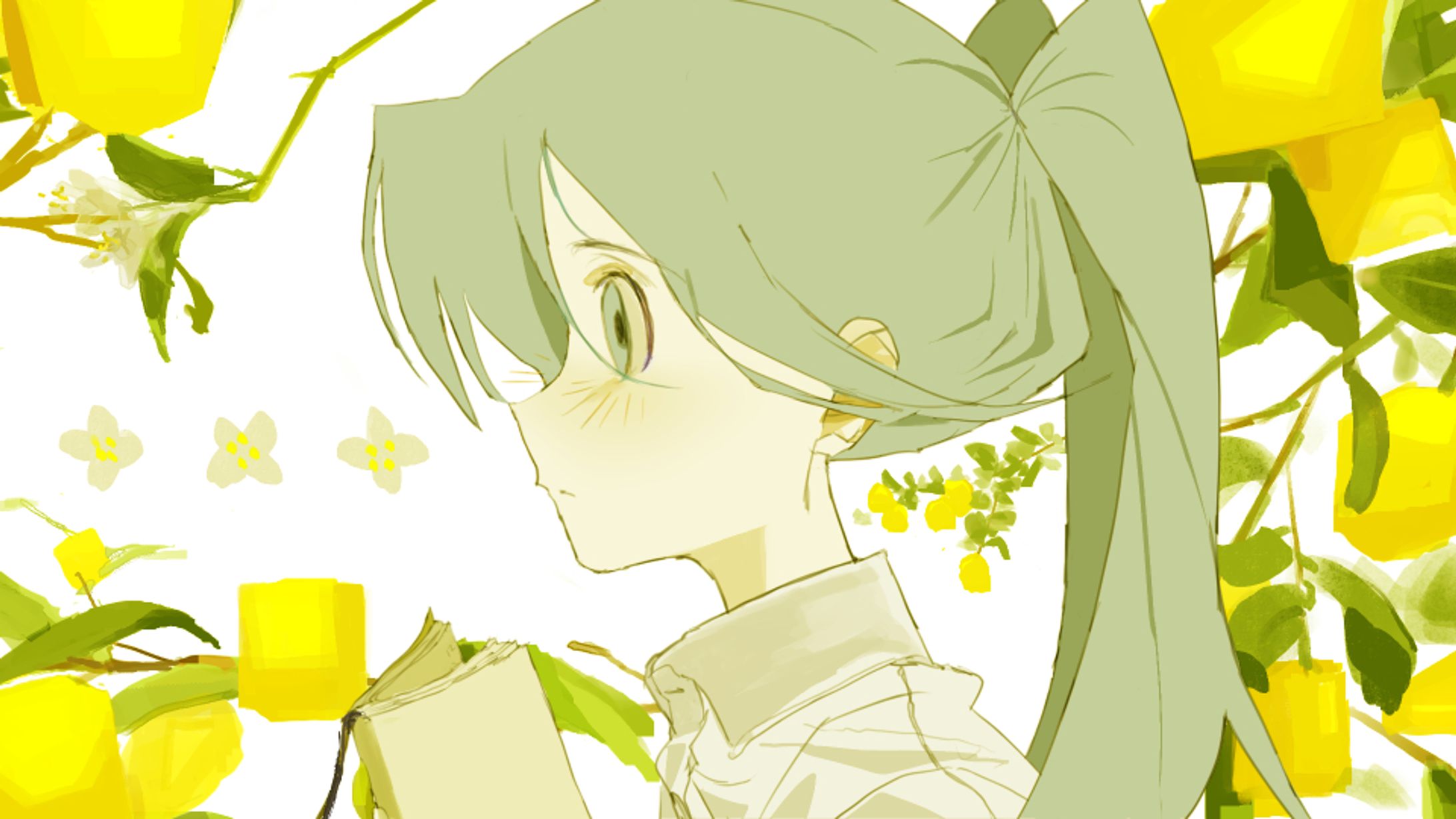 自主制作　初音ミクのイラスト-1
