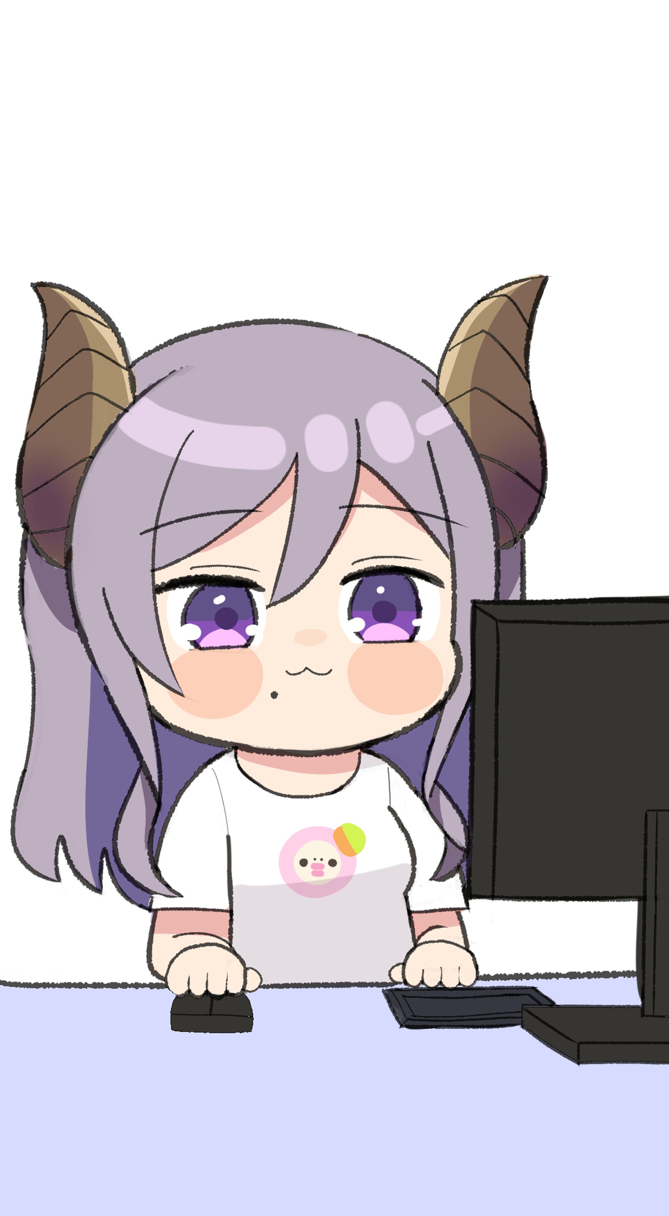 【ななしいんく所属】西園寺メアリ様ショート動画用イラスト-1