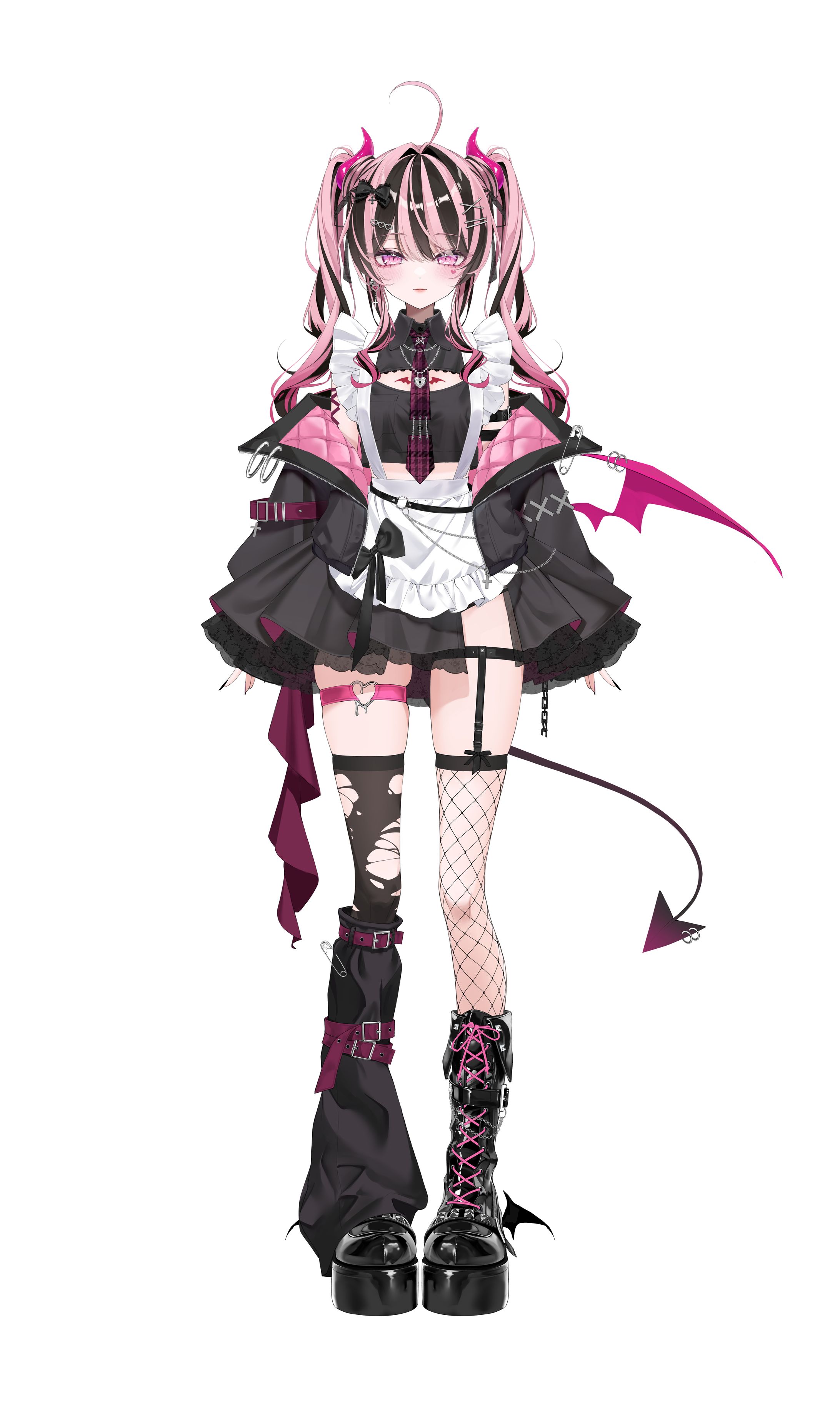 Vtuber 狂ヶ夜こあく様　Vtuberデザイン・イラスト-1