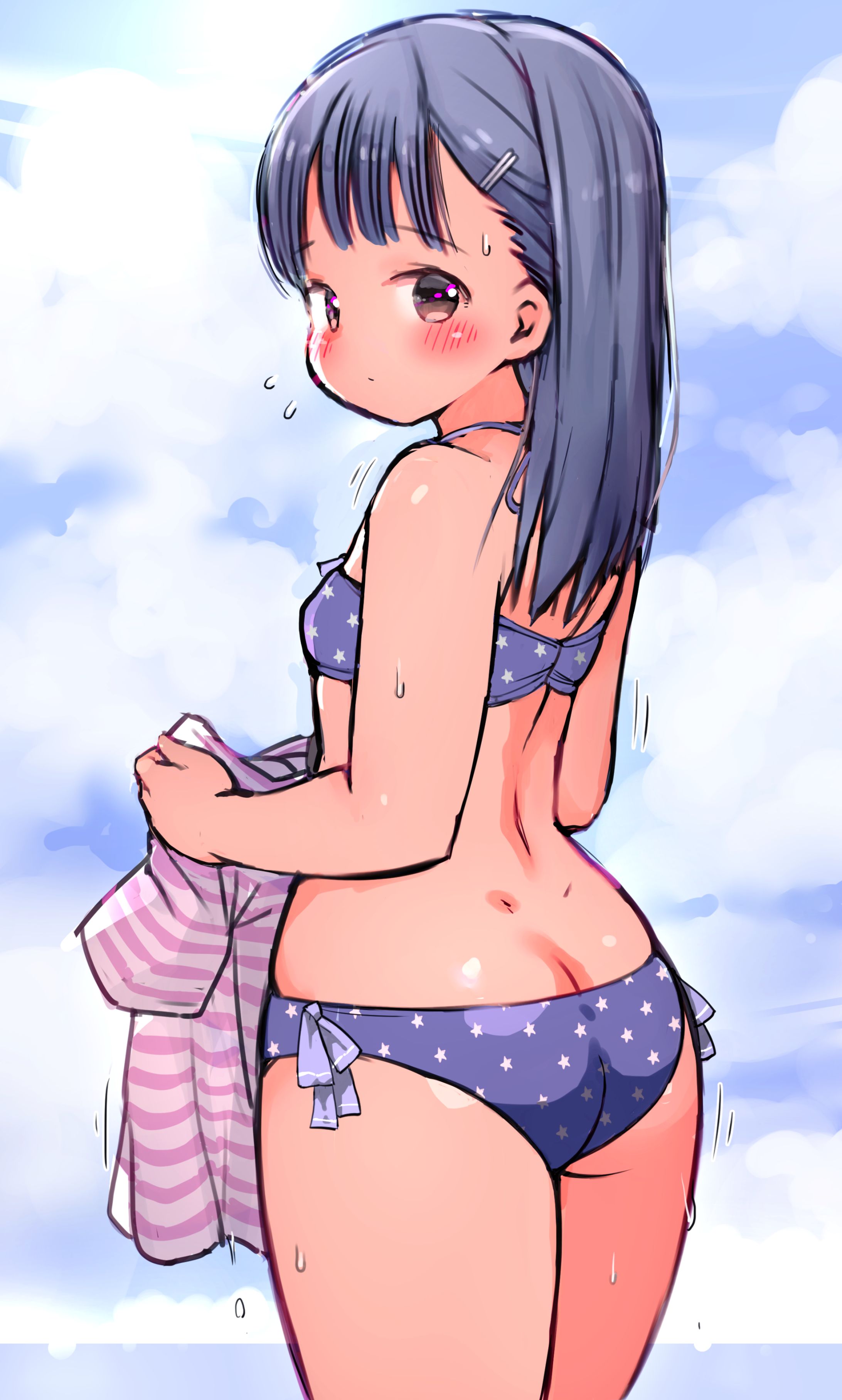 水着の女の子-1