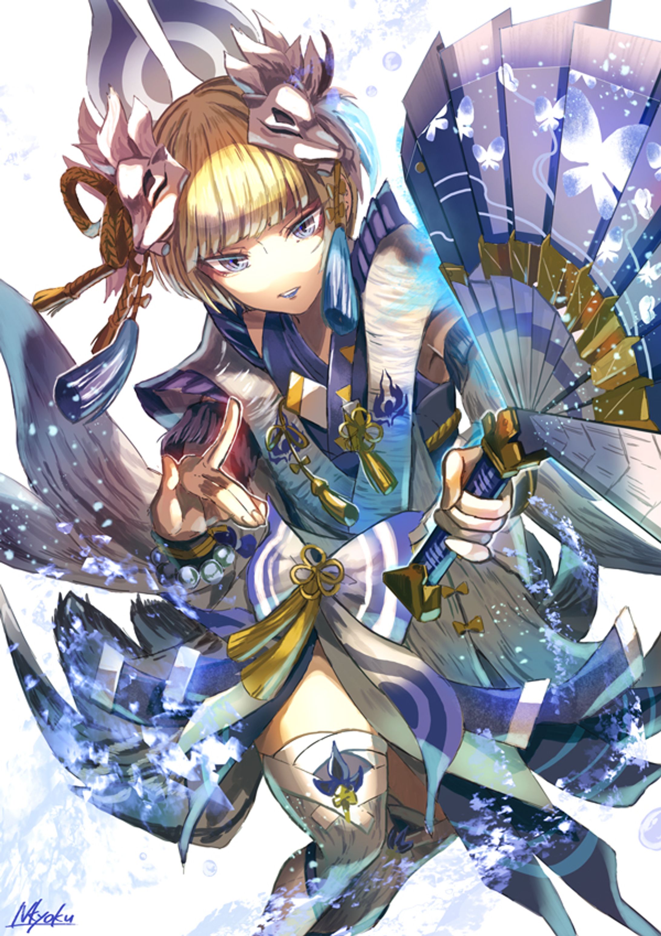 陰陽ノ者×破邪之銀扇ヒメヒカゲ（片手剣）-1