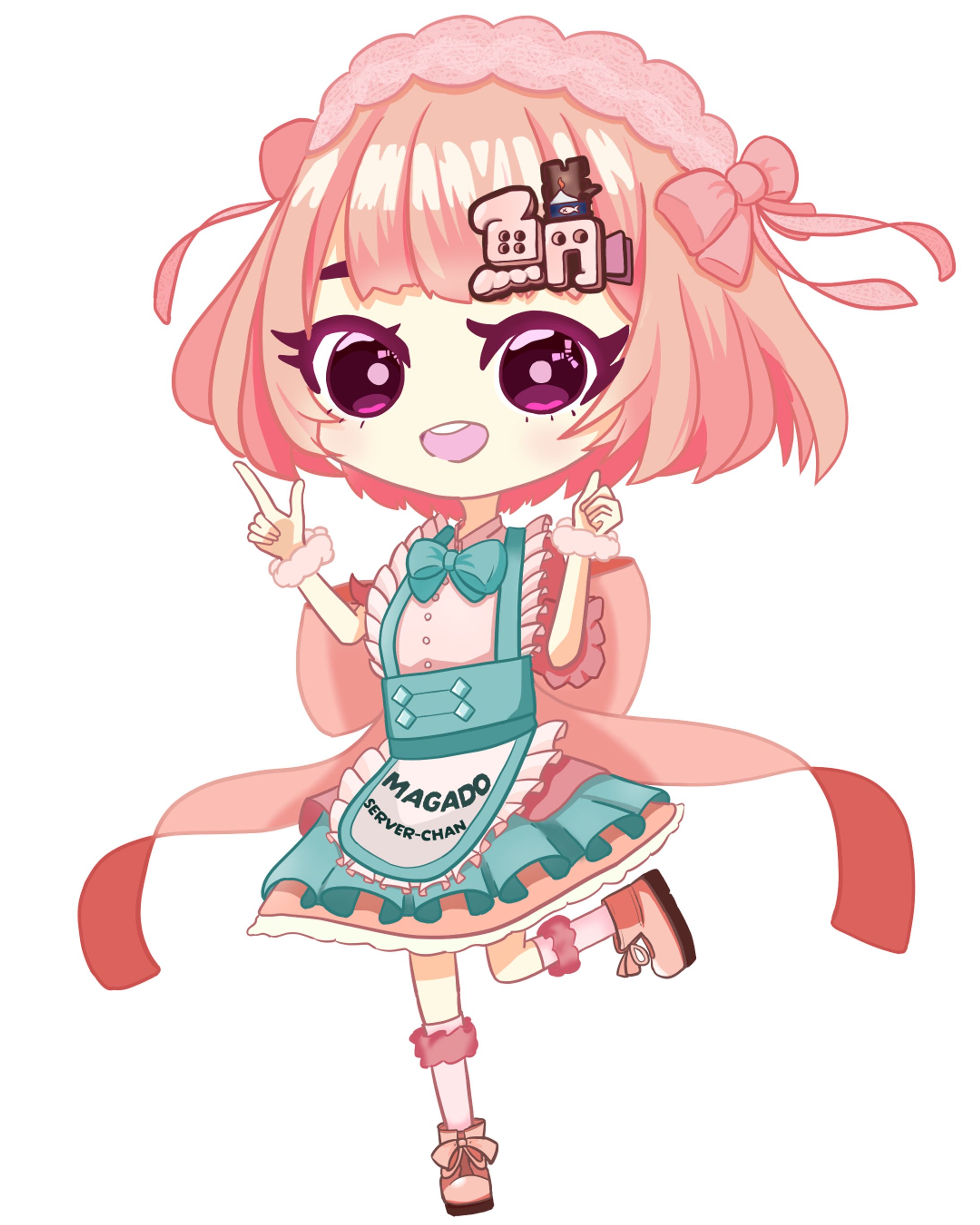 まがどサーバーちゃん/SDイラスト-1