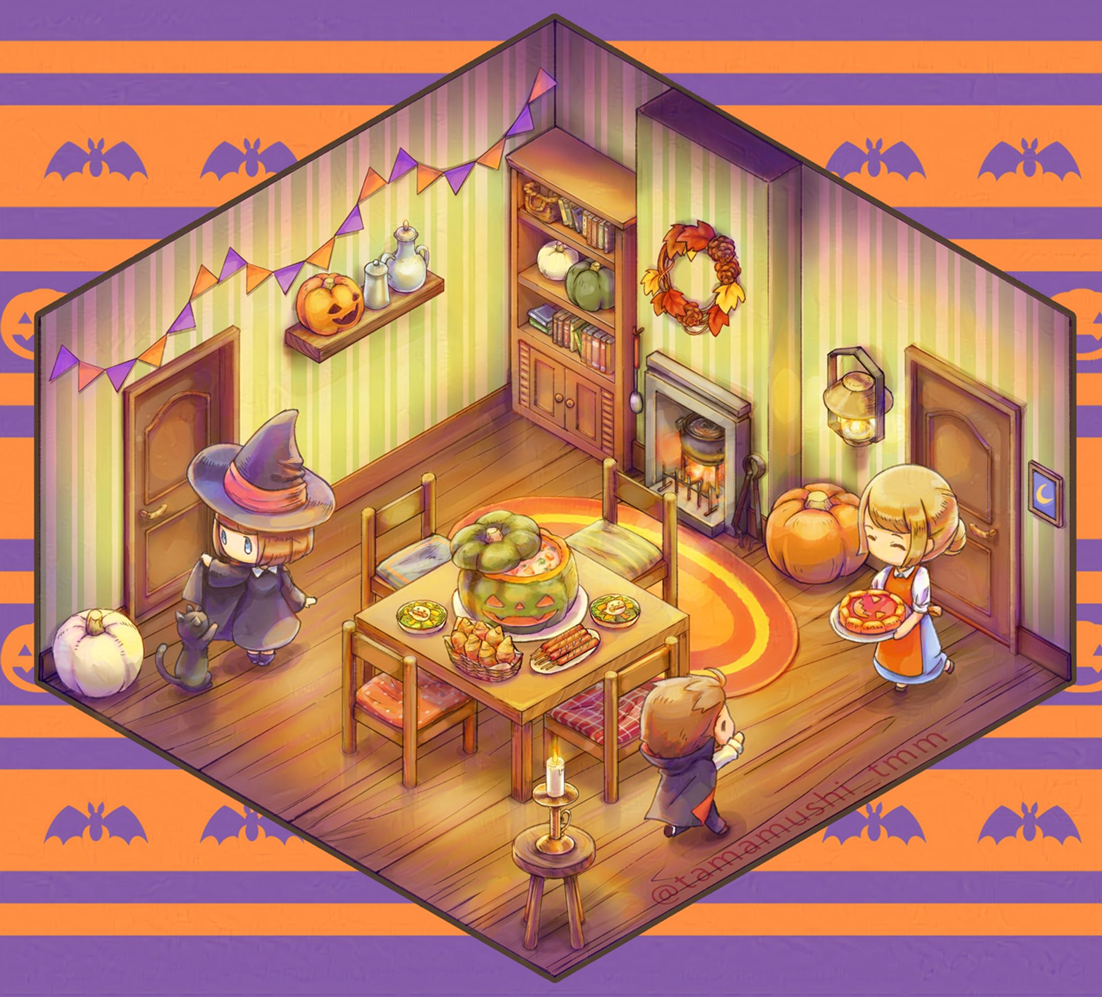 ハロウィンの食卓-1