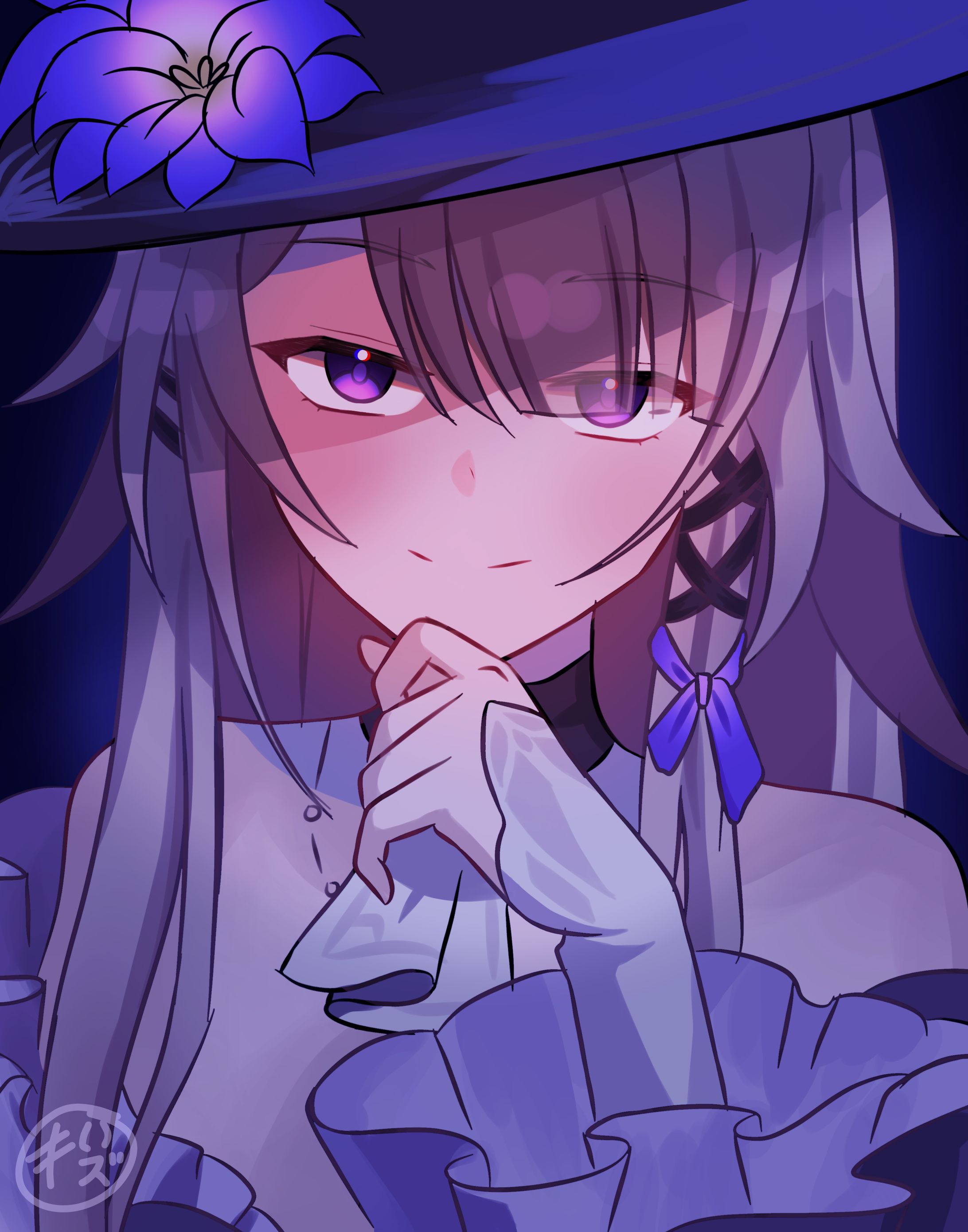 Bust up illustration-1