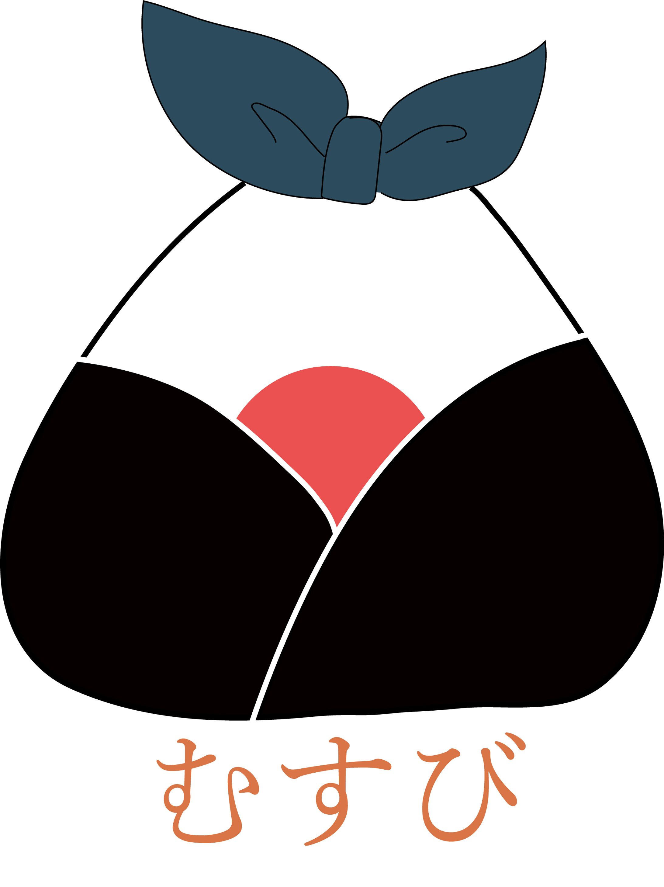 【架空オリジナルデザイン】おにぎり屋WEBサイトのロゴ制作-1