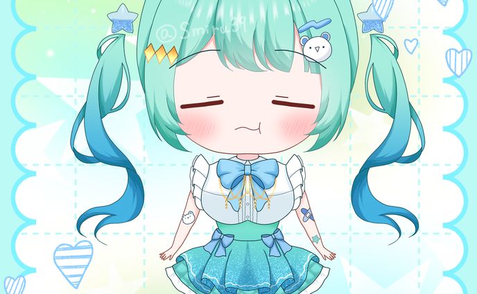 佐熊あめの様 ミニキャラ差分セット