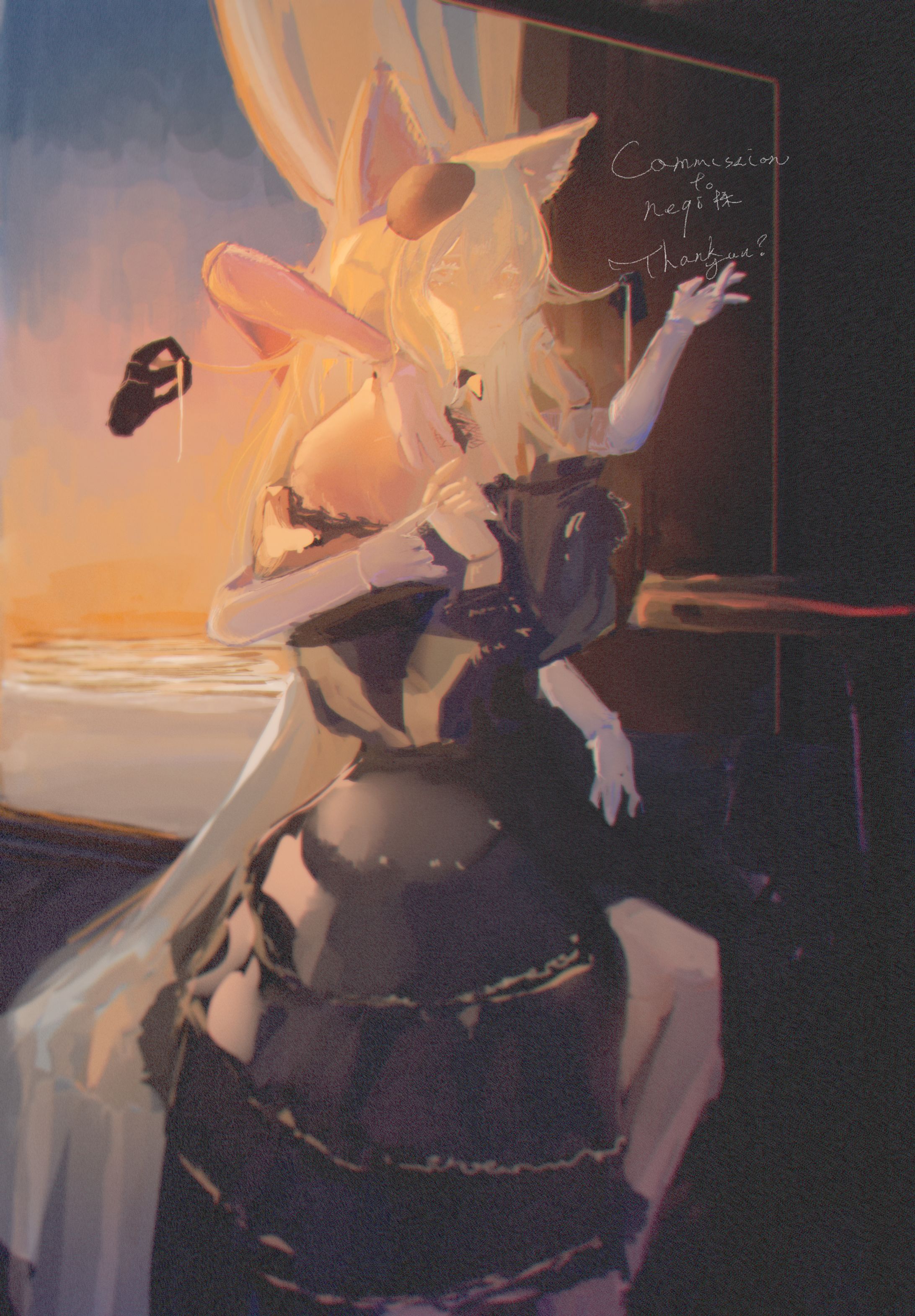 Girl besides Window-1