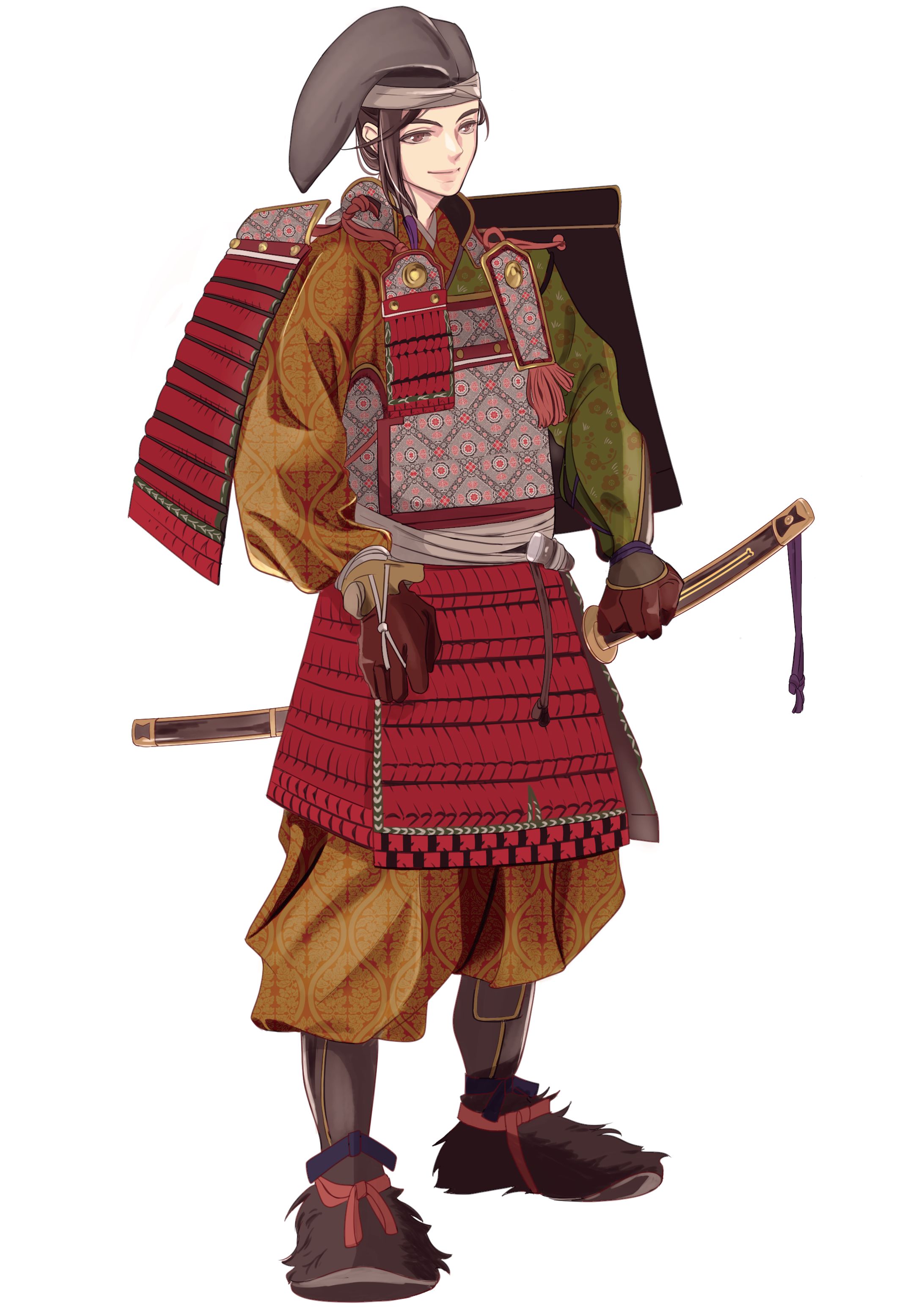 里見山光明寺パンフレットイラスト-1