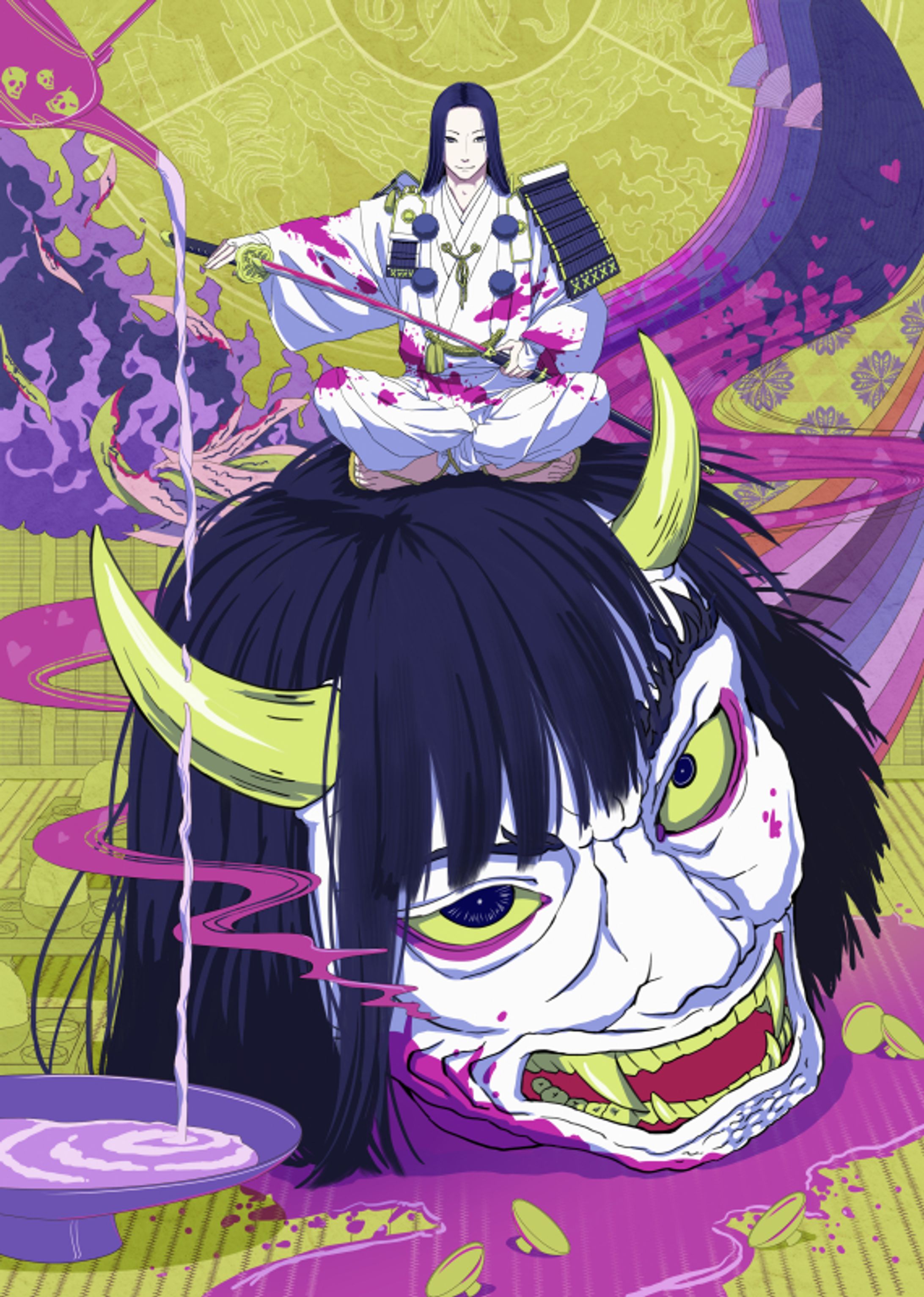 酒呑童子と頼光-1