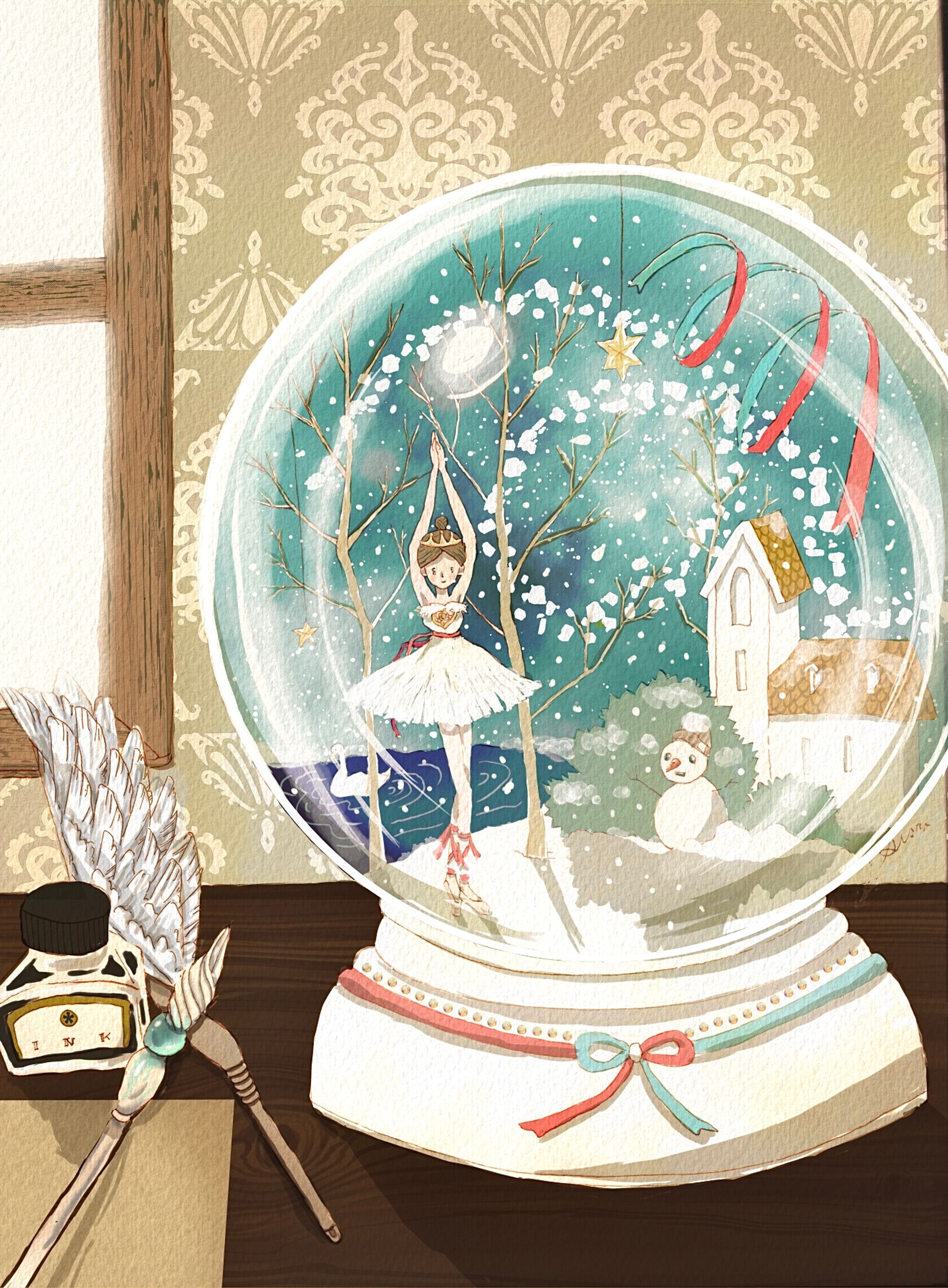 オーダーカスタムスノードーム-1