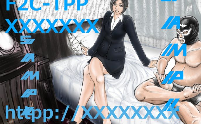 イラスト FC2PPV 風刺画