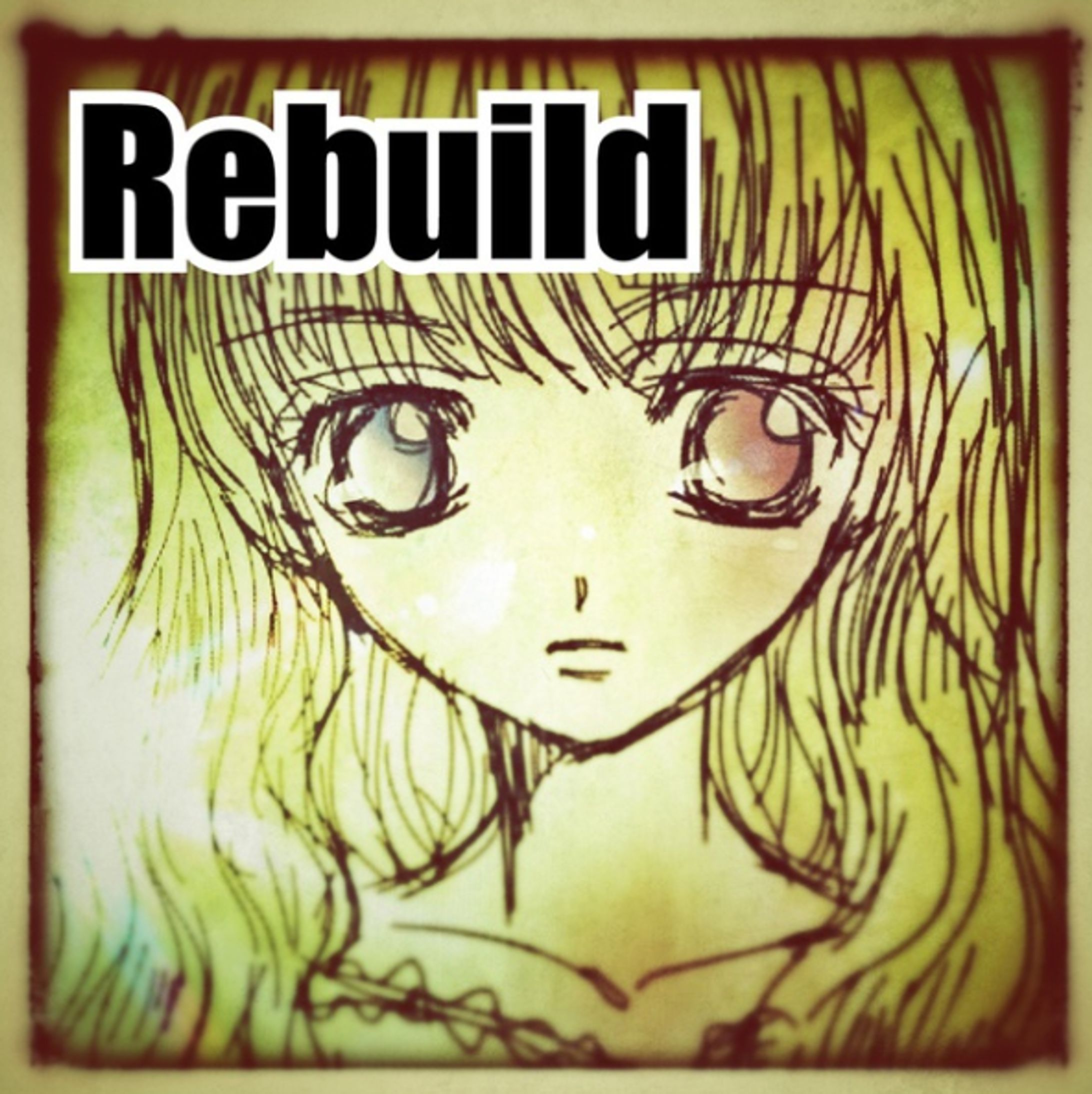 自主製作CDミニアルバム「Rebuild」ジャケット＆ディスクアートワーク-1