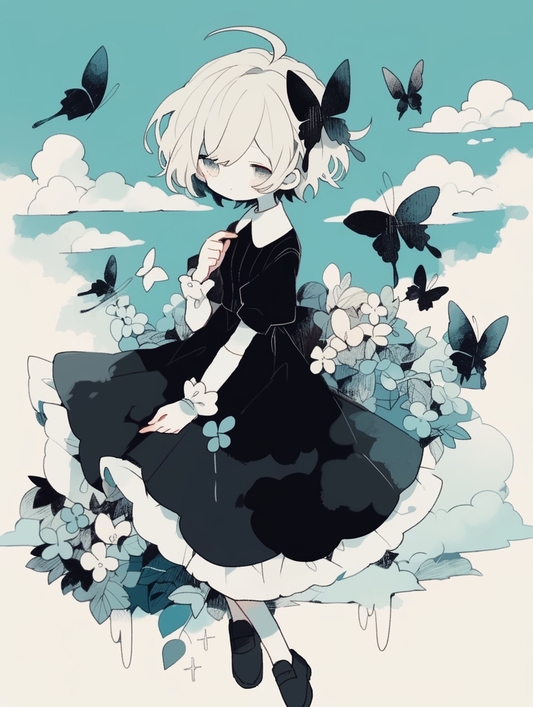 ちちぷいトレカ企画参加作品「追憶」-1