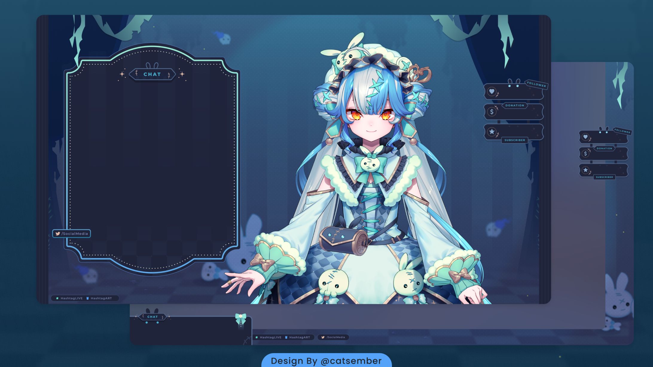 VTuber Overlays Desgin-1