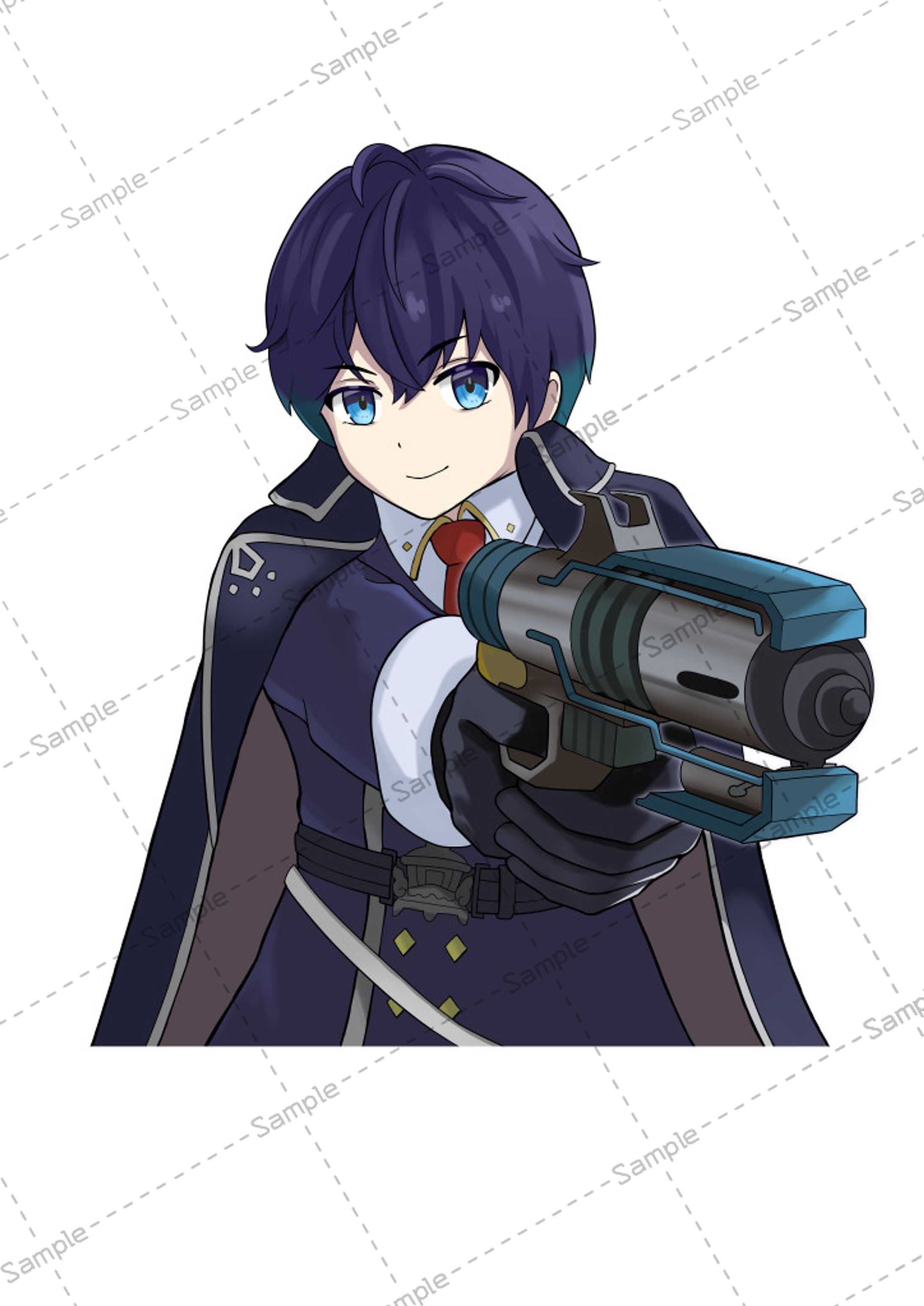 灯籠サイト様SDイラスト-1