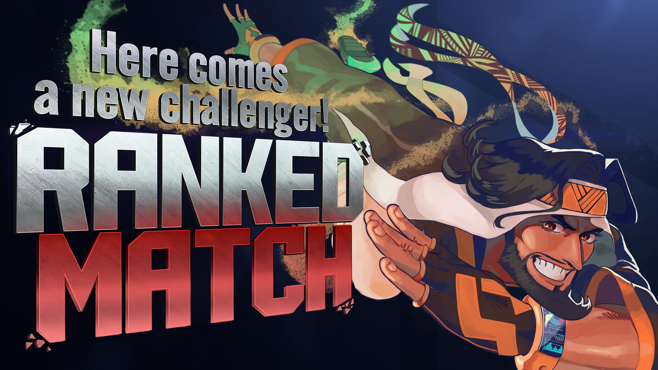 Street Fighter 6 Art Contest Submission - Rashid-1