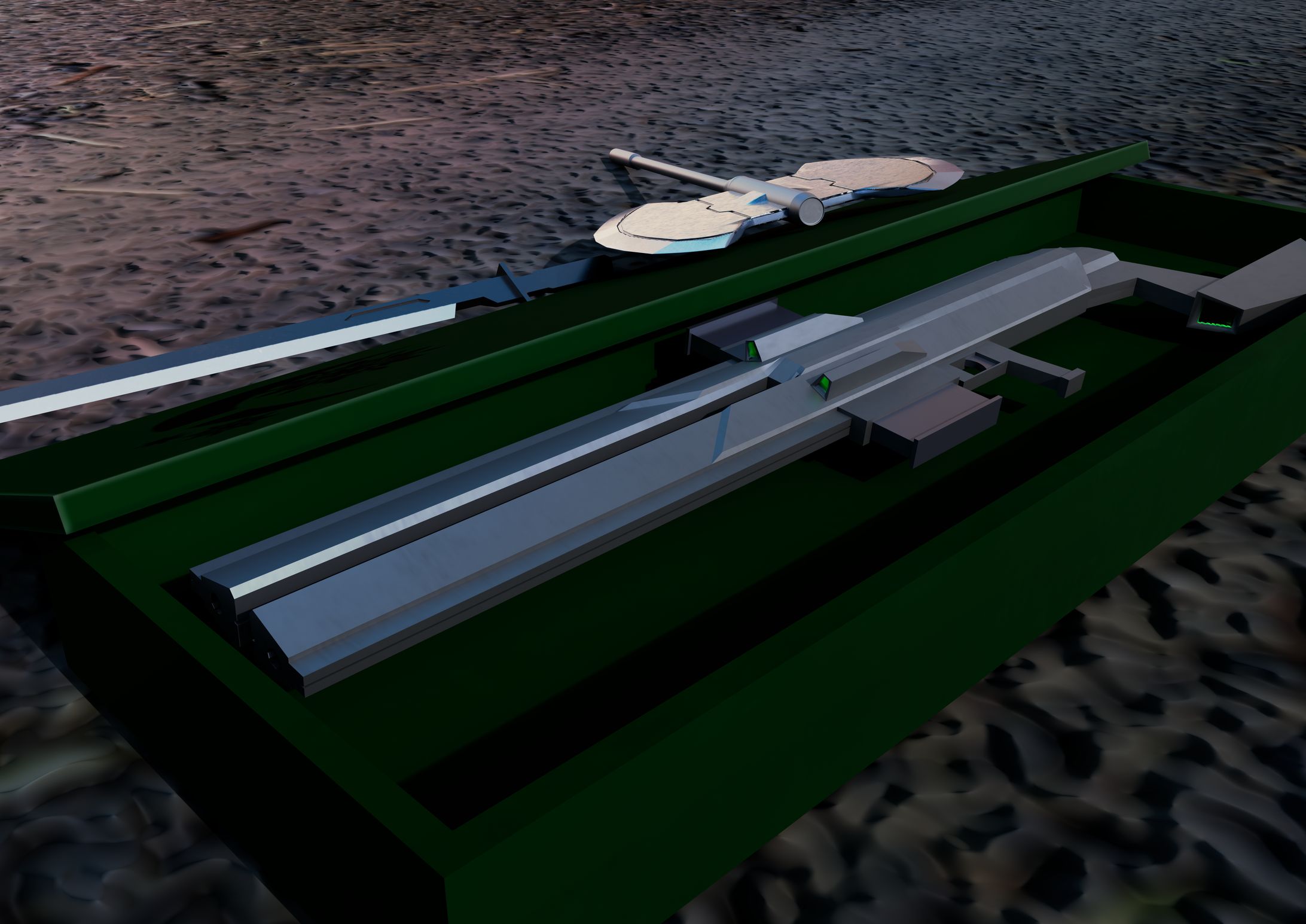 【自主制作3Dモデル】仮想武装類-1