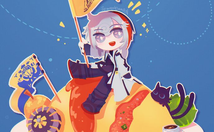 デフォルメイラストサンプル3