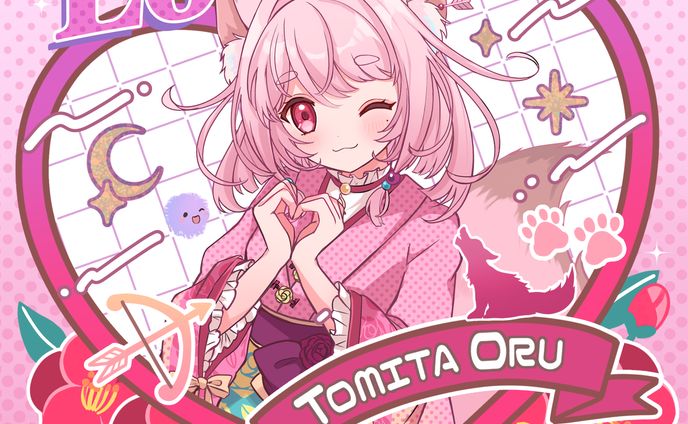 グッズ用イラスト•立ち絵　富田オル様