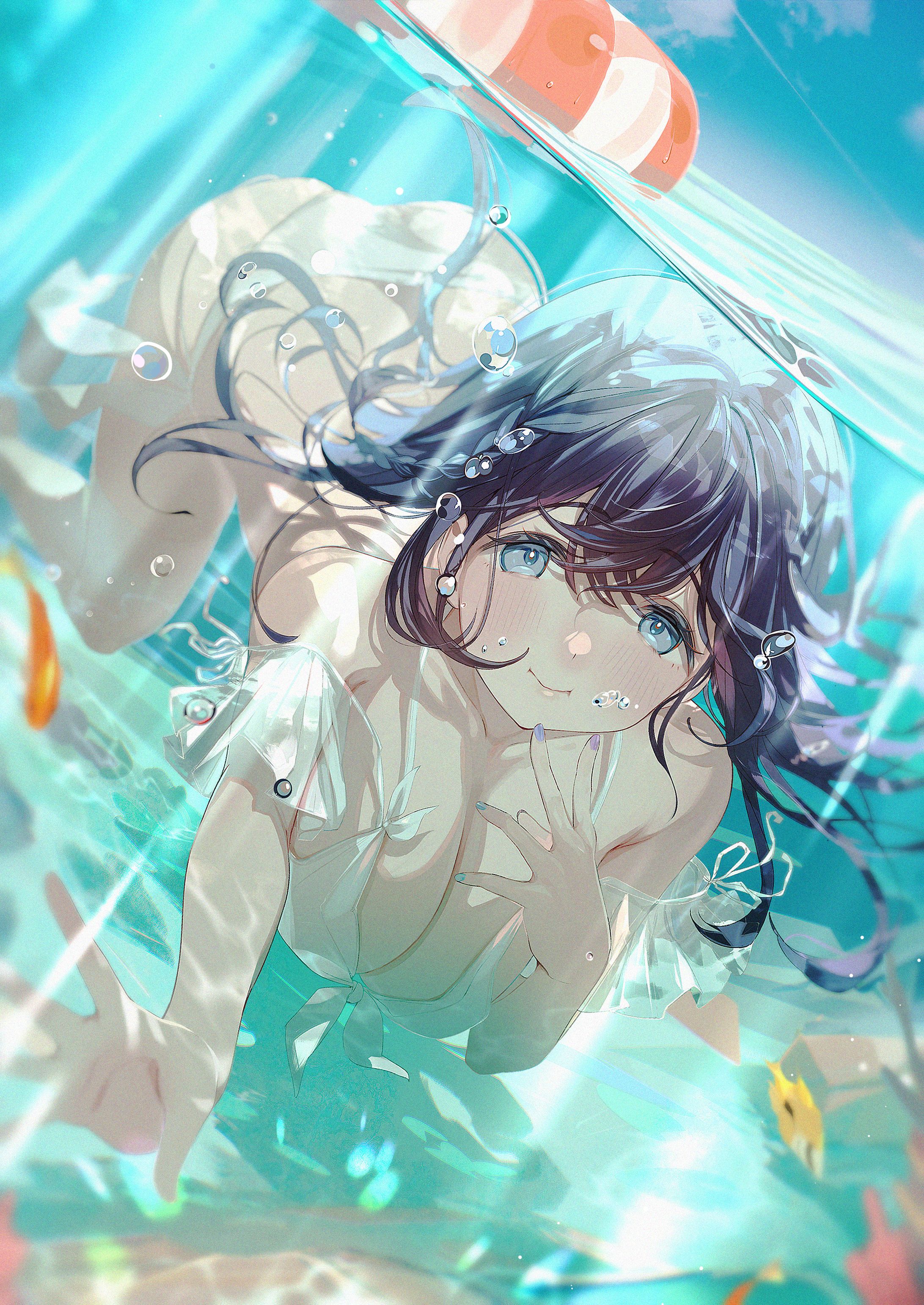 【おとなの萌王　夏を楽しむ彼女の姿が眩しすぎる本】寄稿イラスト-1