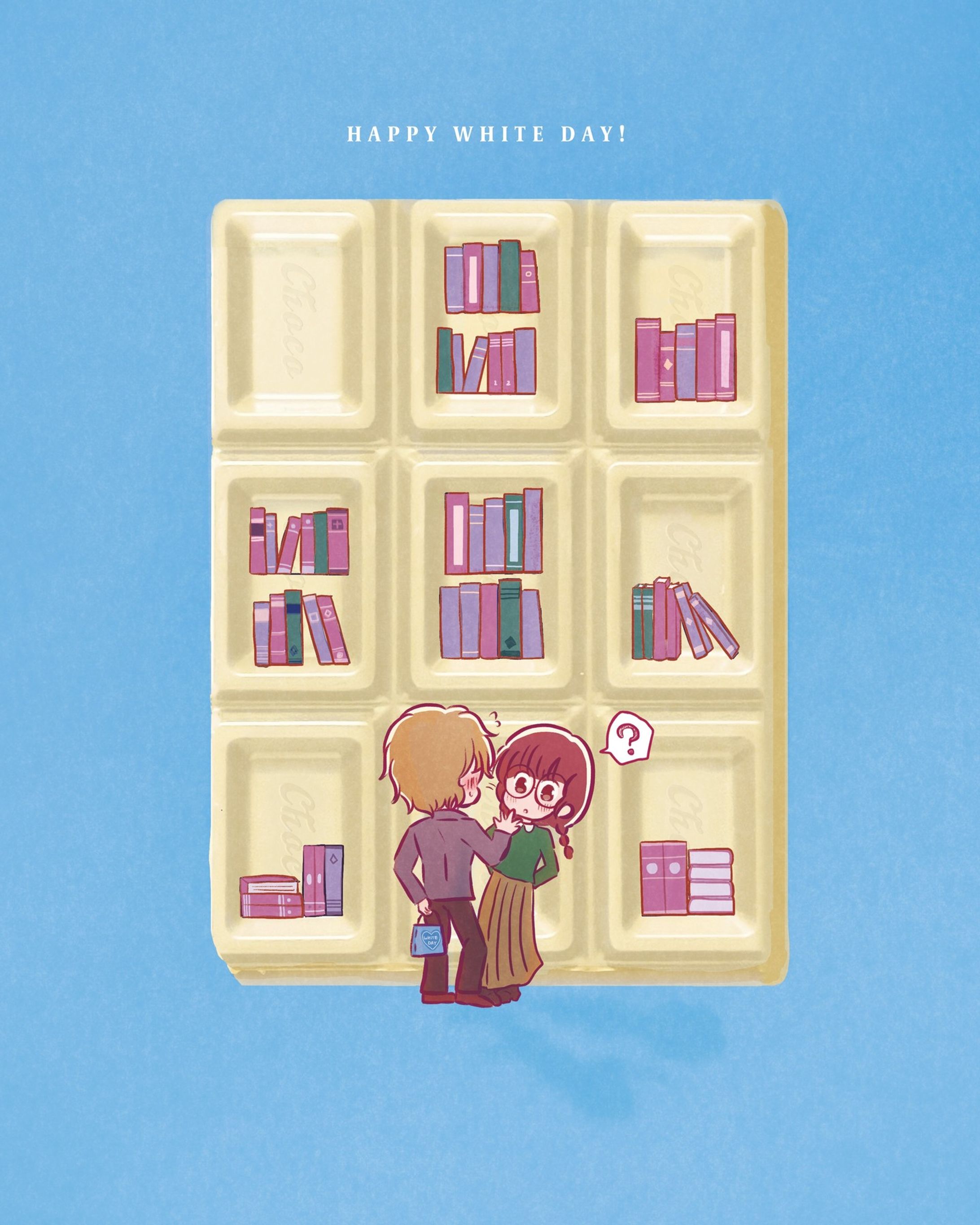 👦「なんでもない！いや、その…なんでもなくなくて…」
👧「？」

他の投稿はこちらから✨ → @enayacomic

- - - - - - - - -

#はしもとあやね #ふぉといらすと #青 #ホワイトチョコ #イラストグラム #少女漫画好き #かわいいイラスト #チョコ #おんなのこイラスト #絵本のような世界 #女の子イラスト #写真にお絵描き #恋のはじまり #photodoodle #広告イラスト #ホワイトデー #whitesday #ハッピーホワイトデー #本命チョコ-1