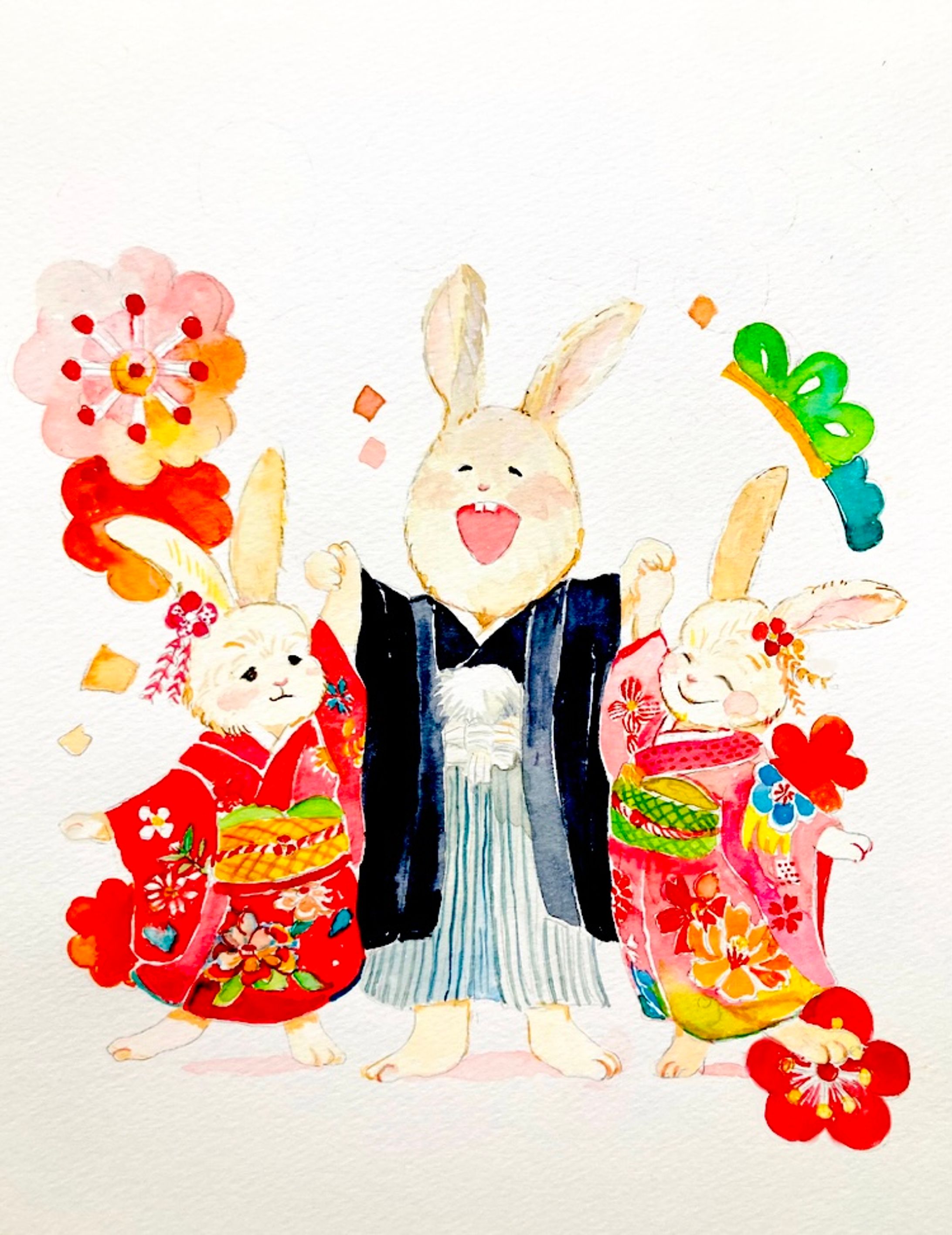 2023年 年賀状イラスト-1