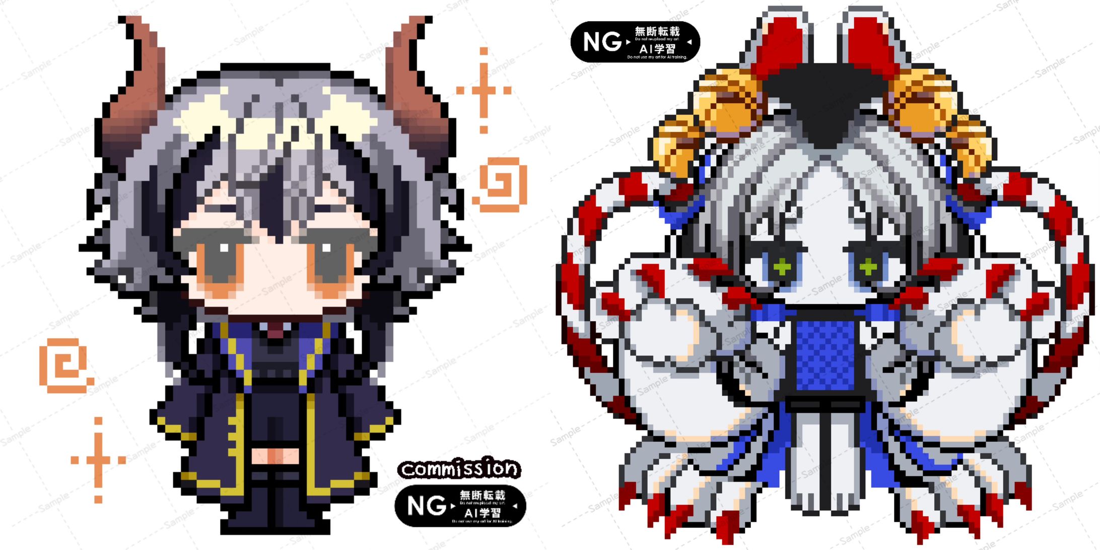 【ご依頼】ミニキャラドット絵-1
