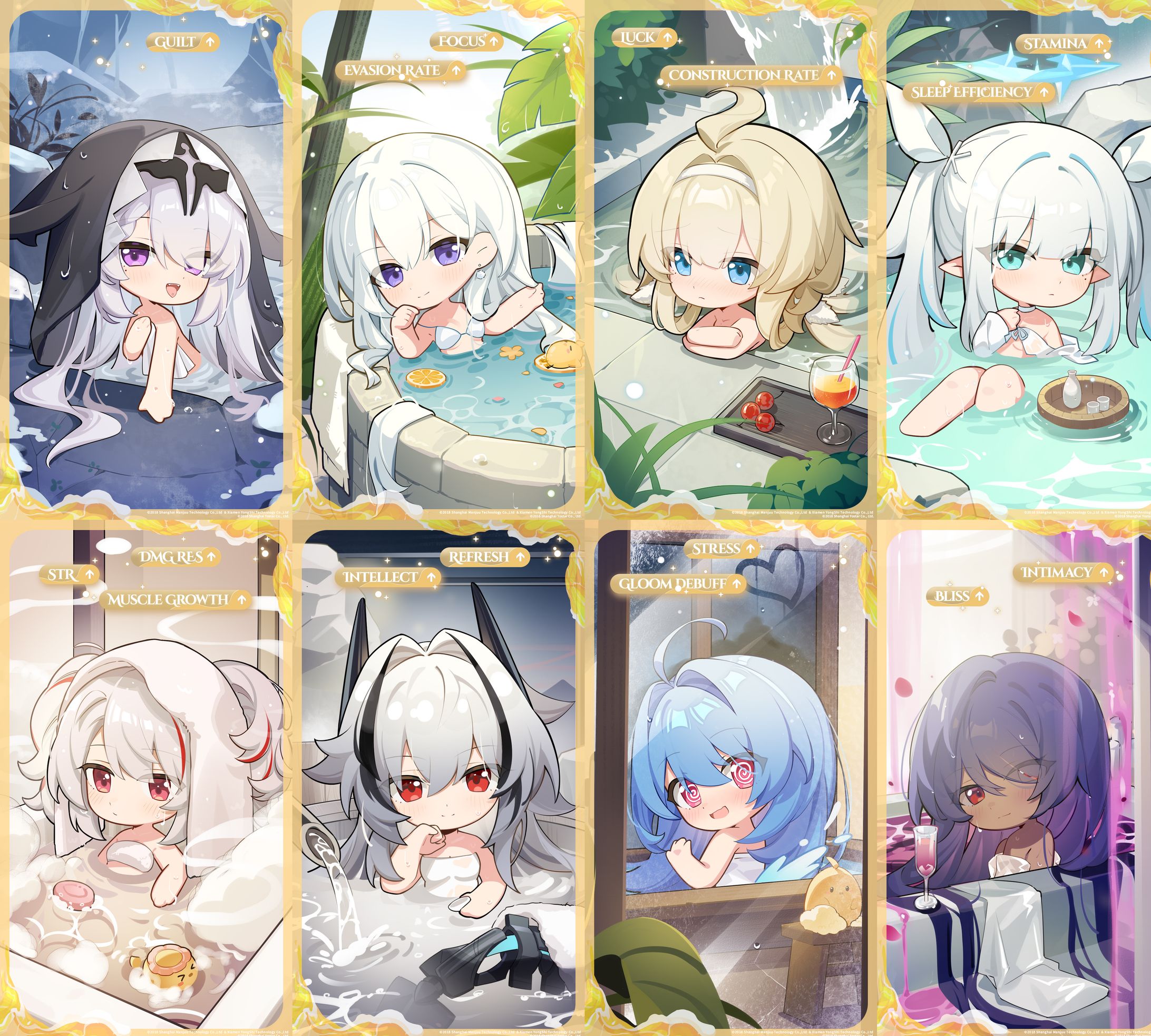 アズールレーン様「EN版デフォルメイラスト」-1