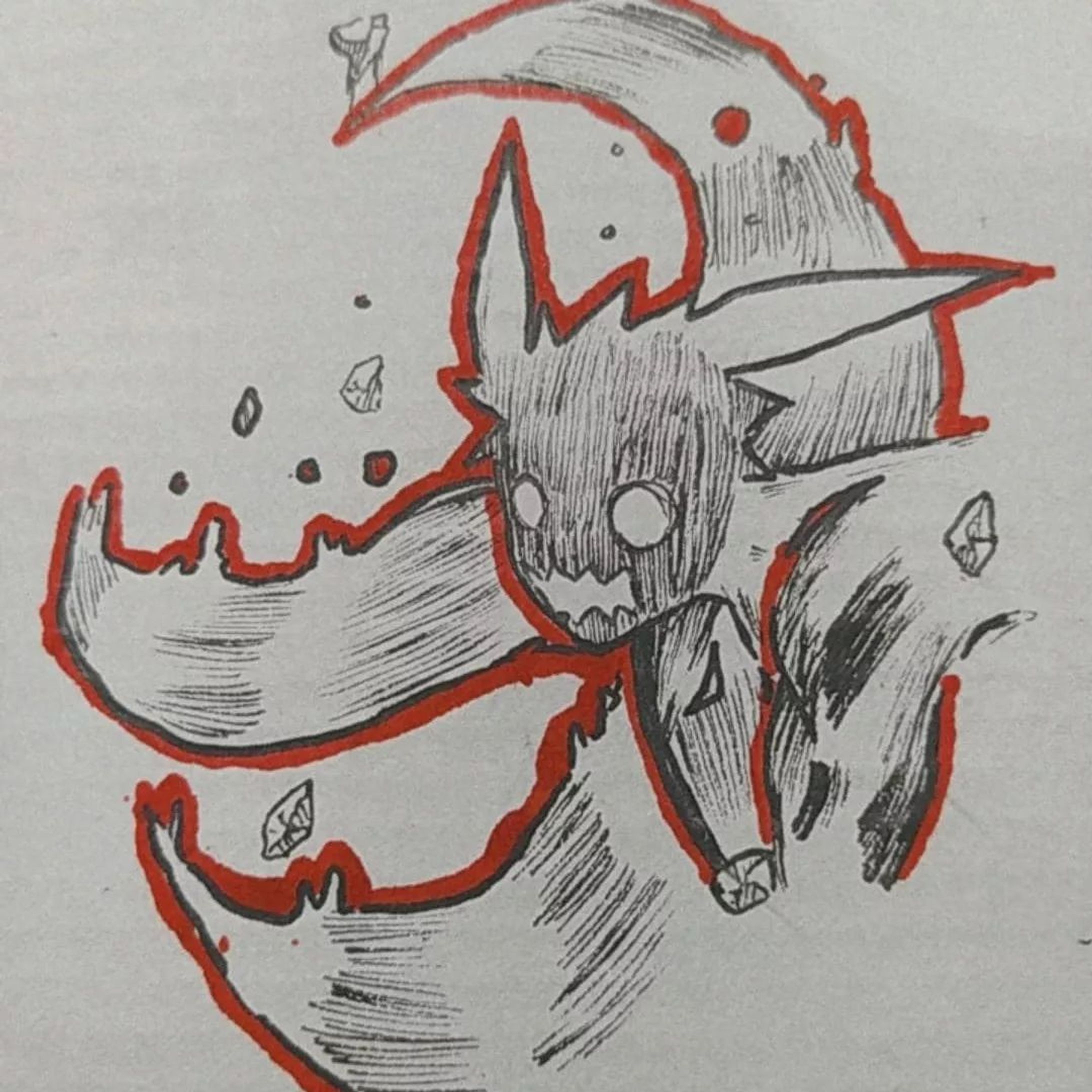Una de mis fases favoritas de Naruto en un trozo de cartón que encontré por mi casa💕🦊
•
•
🎨materiales: 
-Rotulador tinta Roja
-estilógrafos 0.5 y 0.2
•
•
•
[Tags]
#sketch #sketchbook #sketching #sketches #sketchaday#draw #drawings#arte #arts #art🎨. #art #artwork #artist#naruto #narutoshippuden #kurama #narutoart-1