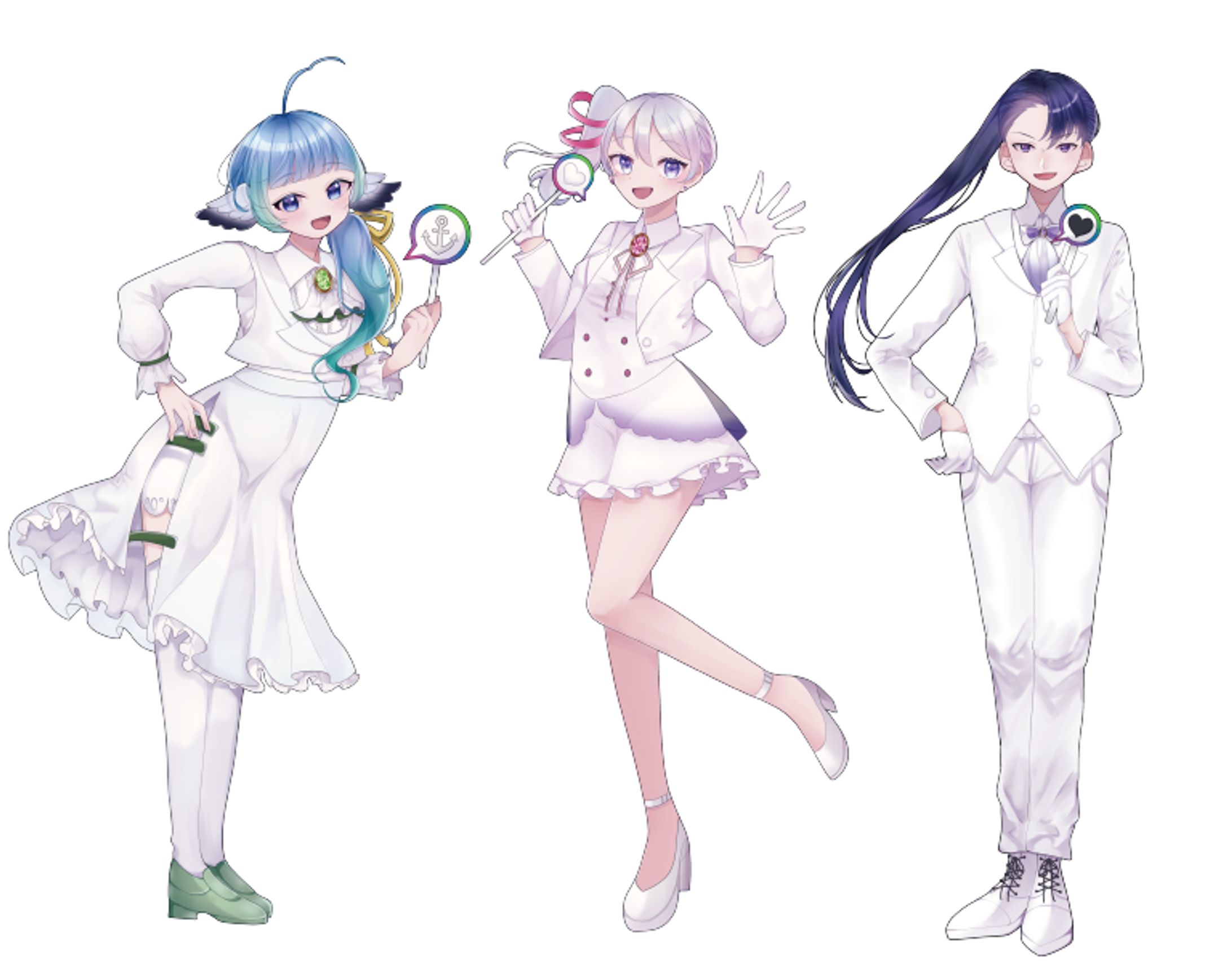 音守アイト&アイカ　TwinJewel　立ち絵-1