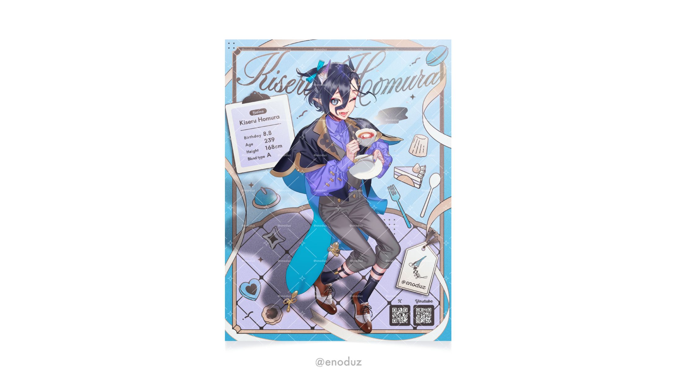 【オリジナル】煙管ほむら /アフタヌーンティー宣伝画像-1